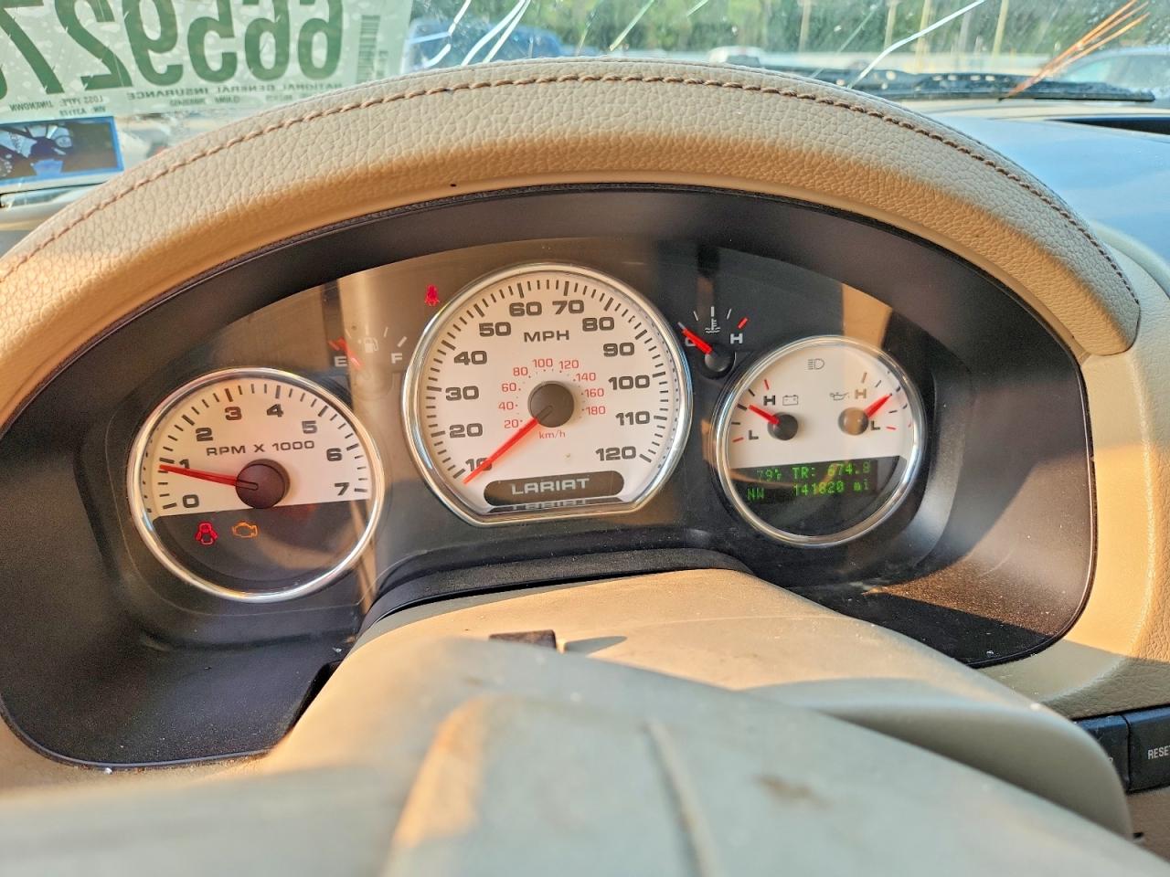 2006 Ford F150 Beige vin: 1FTPX14526FA31178