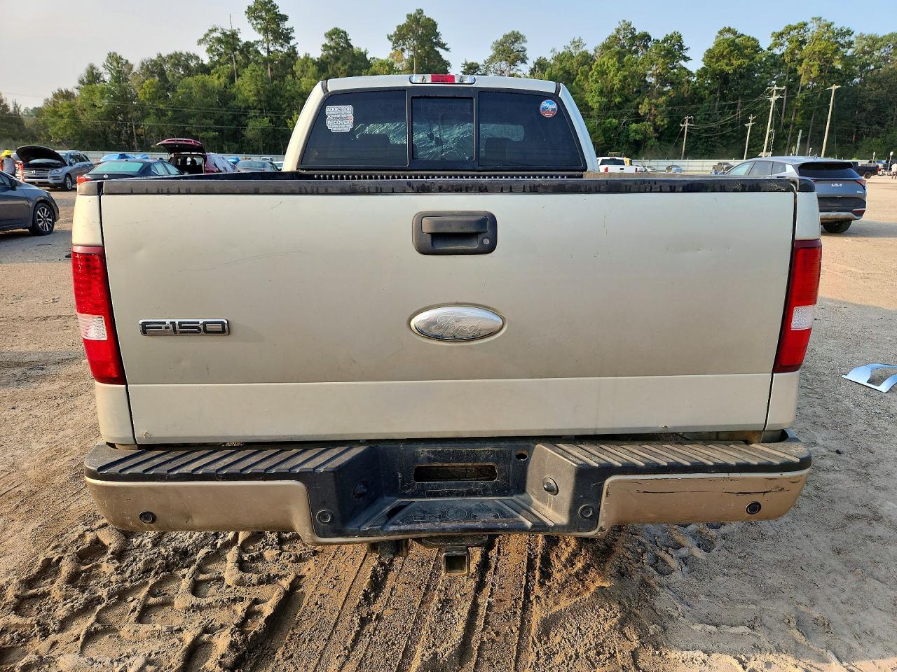 2006 Ford F150 Beige vin: 1FTPX14526FA31178