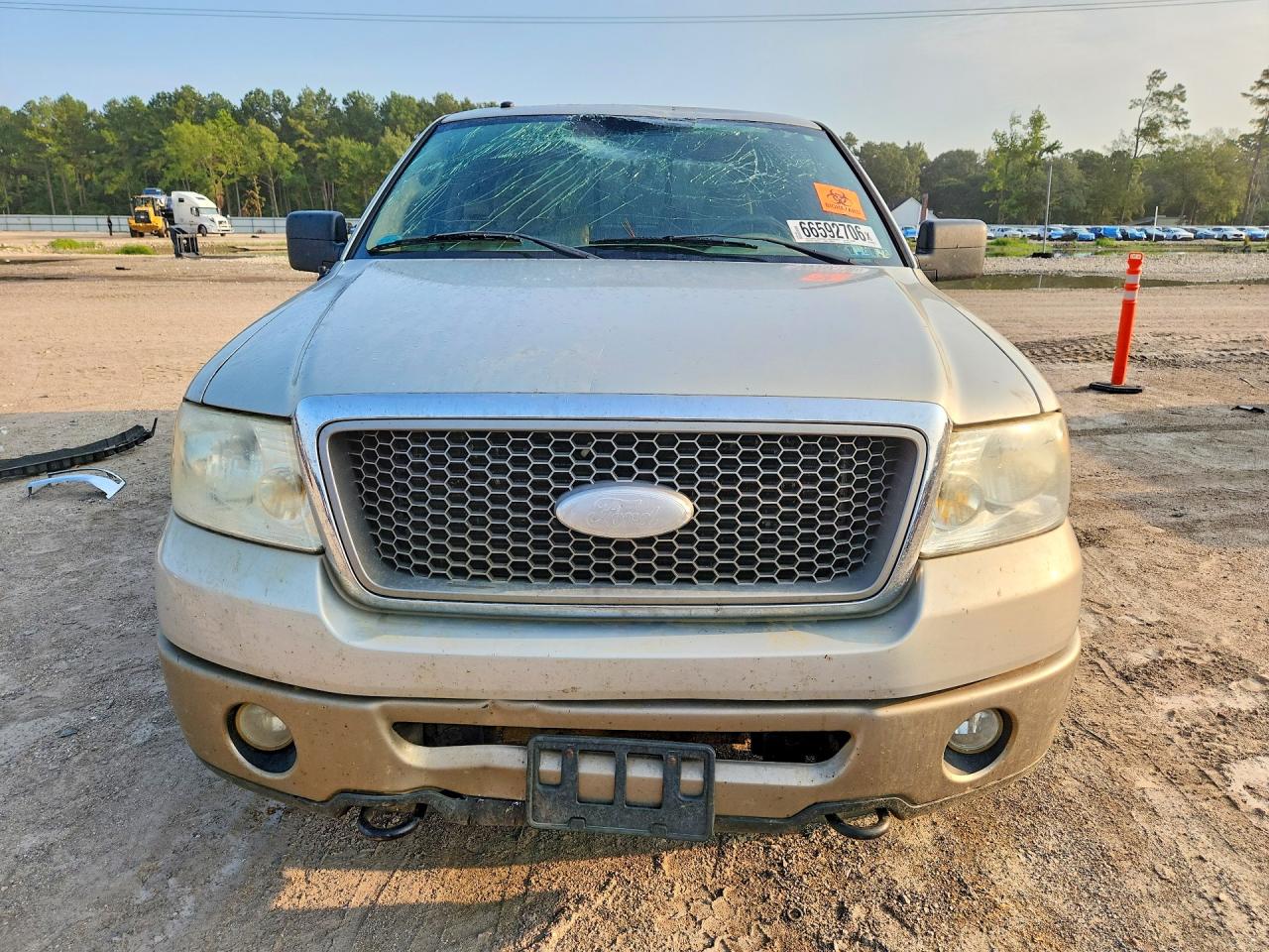 2006 Ford F150 Beige vin: 1FTPX14526FA31178
