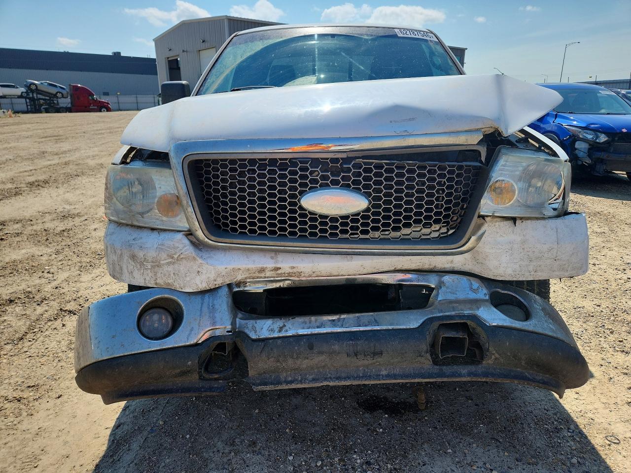 2006 Ford F150 White vin: 1FTPX14526FA96905