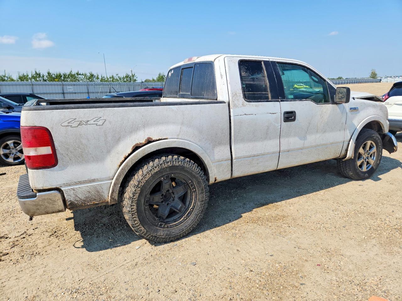 2006 Ford F150 White vin: 1FTPX14526FA96905