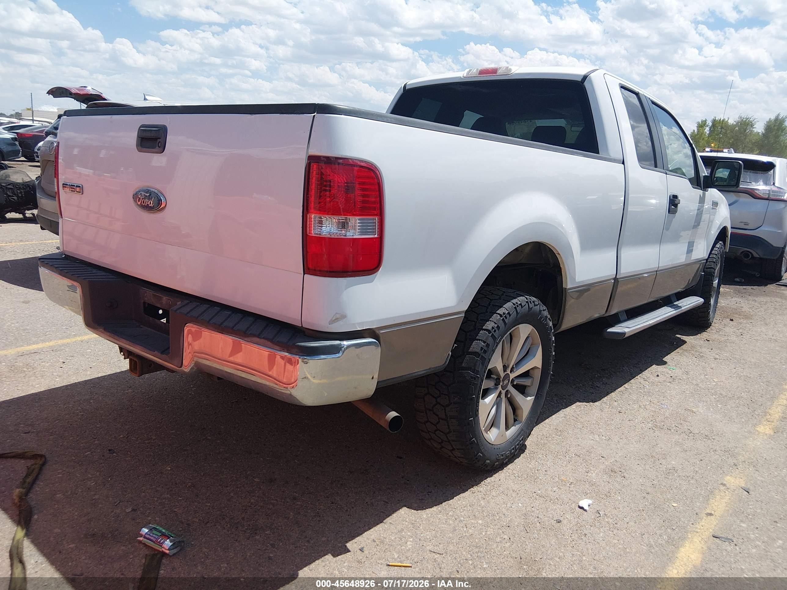 2006 Ford F-150 Fx4/lariat/xl/xlt Белый vin: 1FTPX14526NA68401