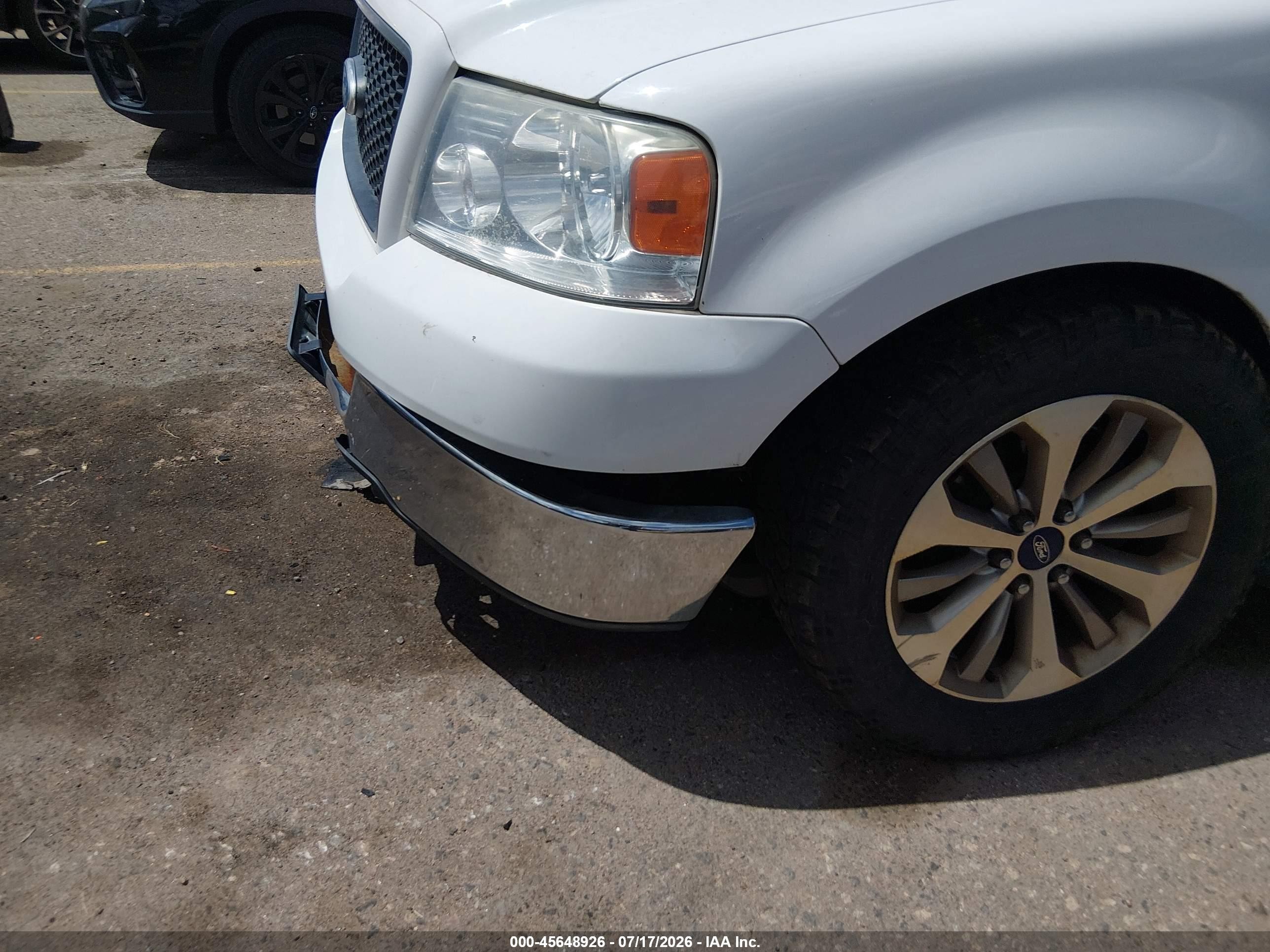 2006 Ford F-150 Fx4/lariat/xl/xlt Белый vin: 1FTPX14526NA68401