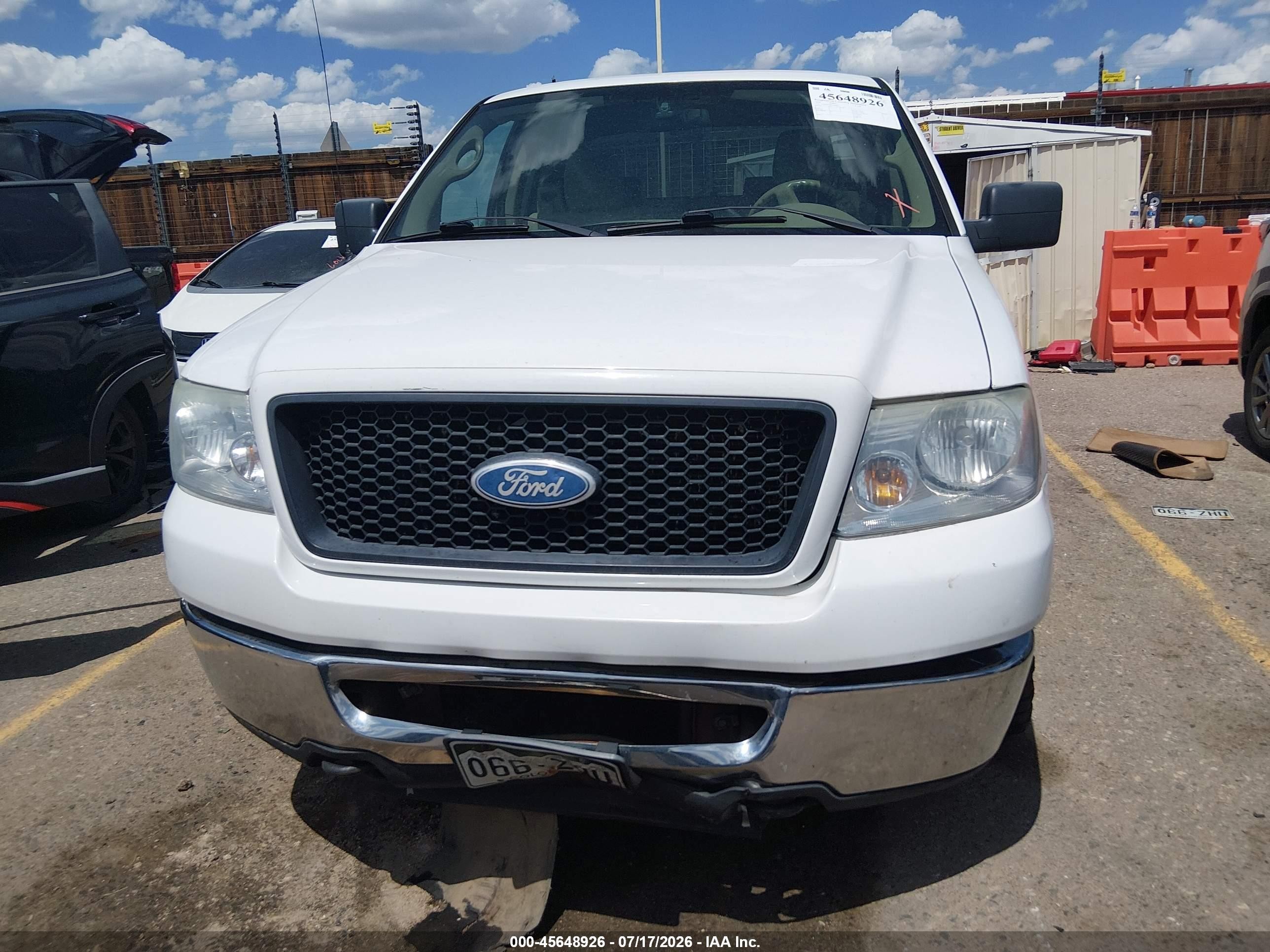 2006 Ford F-150 Fx4/lariat/xl/xlt Белый vin: 1FTPX14526NA68401