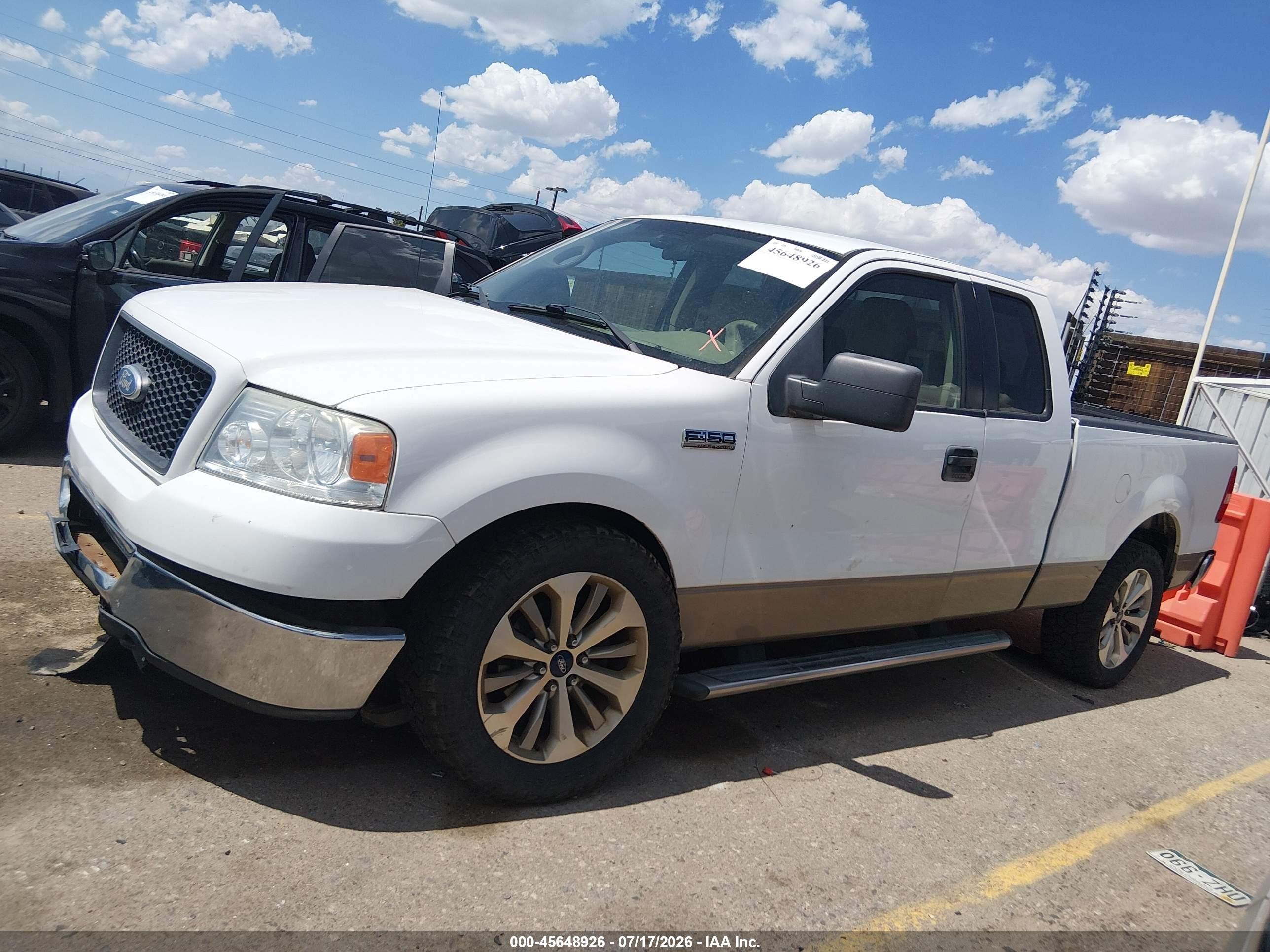 2006 Ford F-150 Fx4/lariat/xl/xlt Белый vin: 1FTPX14526NA68401