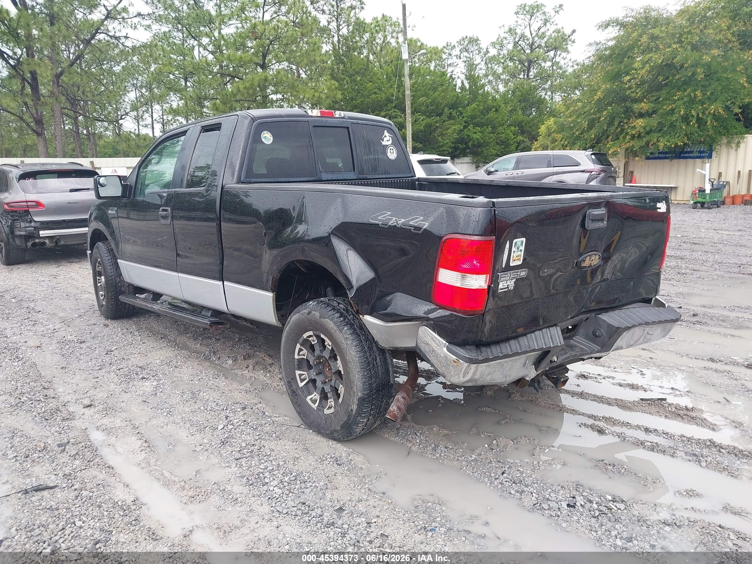 2006 Ford F-150 Fx4/lariat/xl/xlt Black vin: 1FTPX14526NB03860