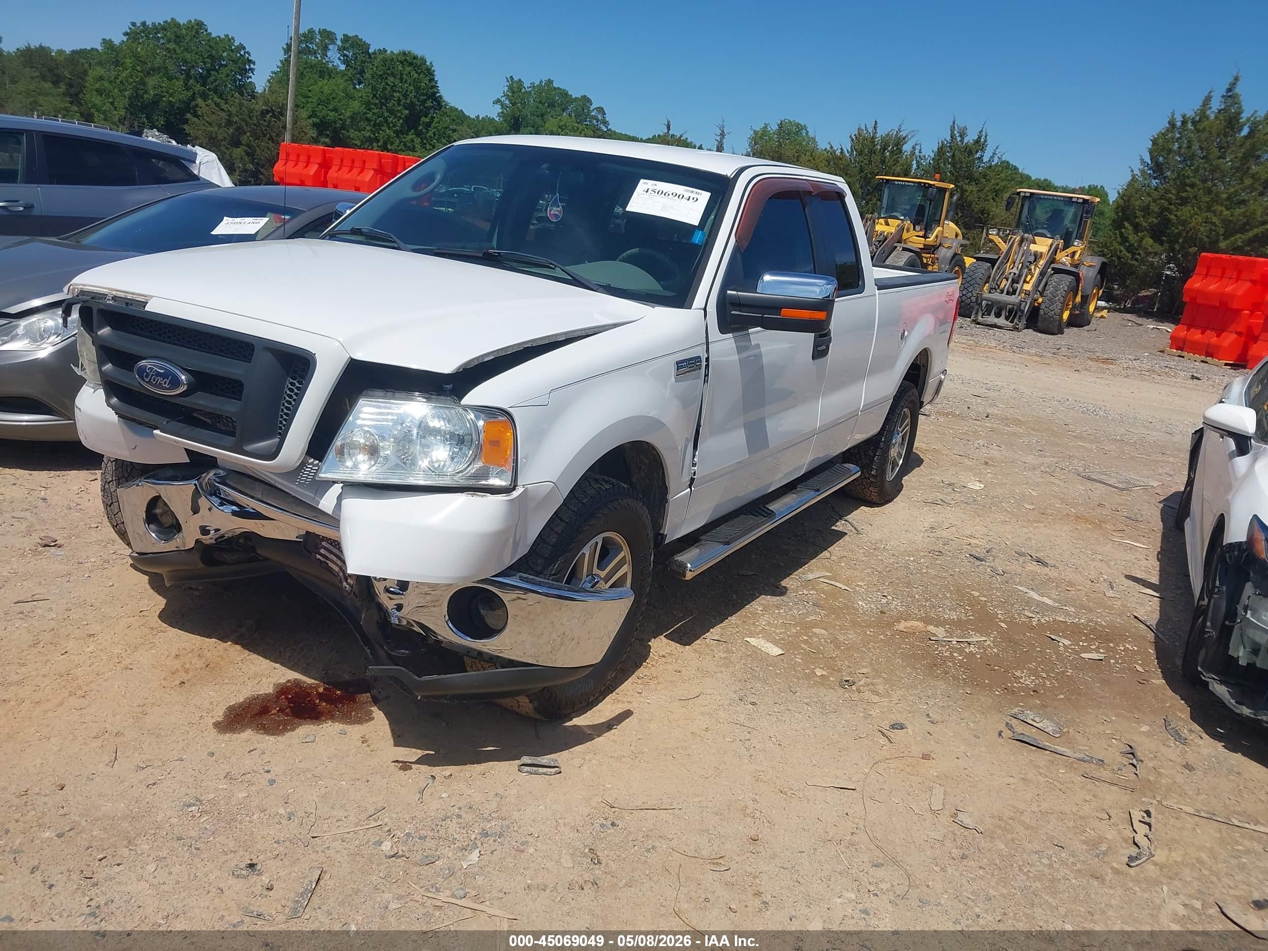 2006 Ford F-150 Fx4/lariat/xl/xlt White vin: 1FTPX14526NB15331