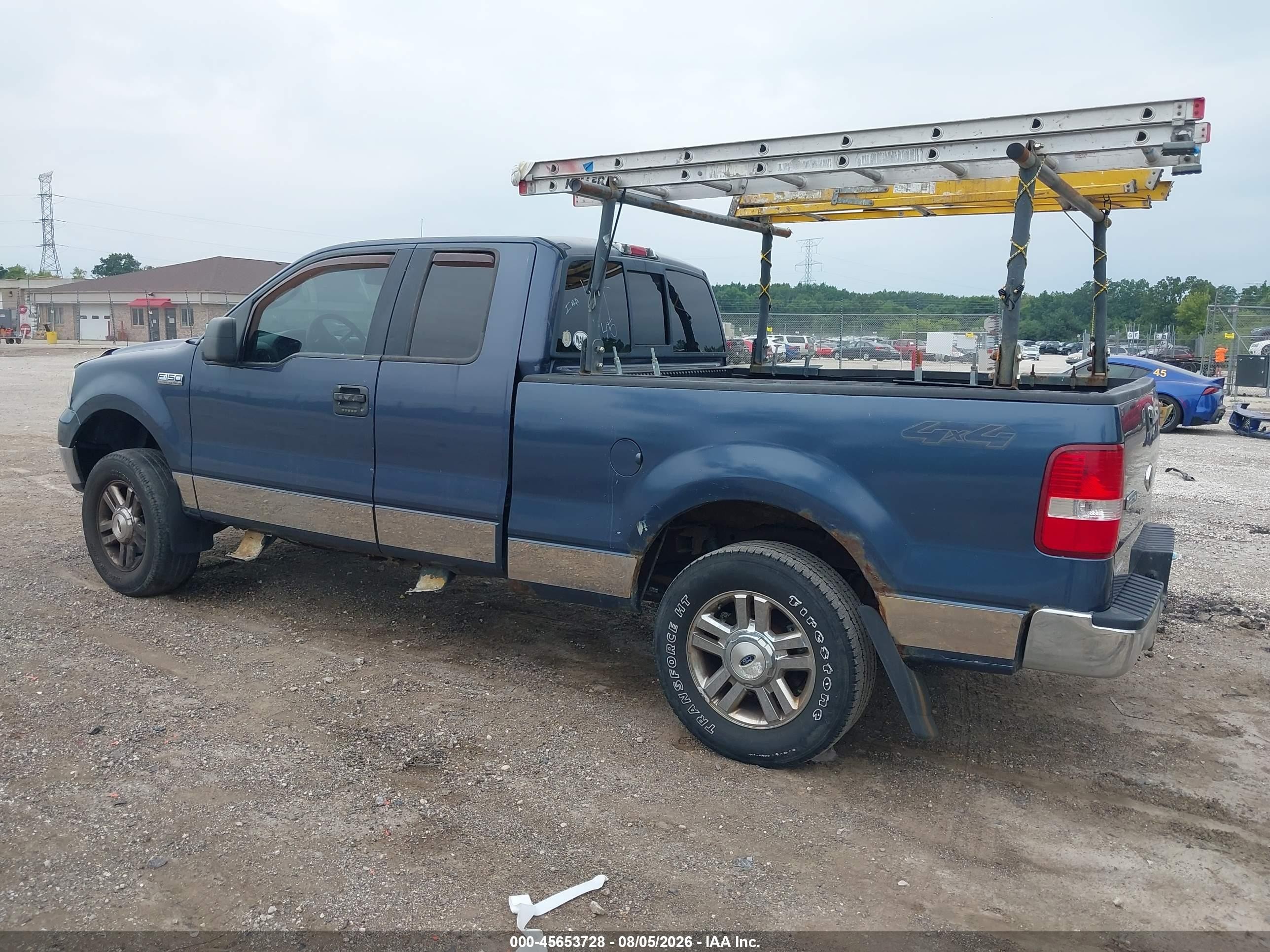 2006 Ford F-150 Blue vin: 1FTPX14526NB19511