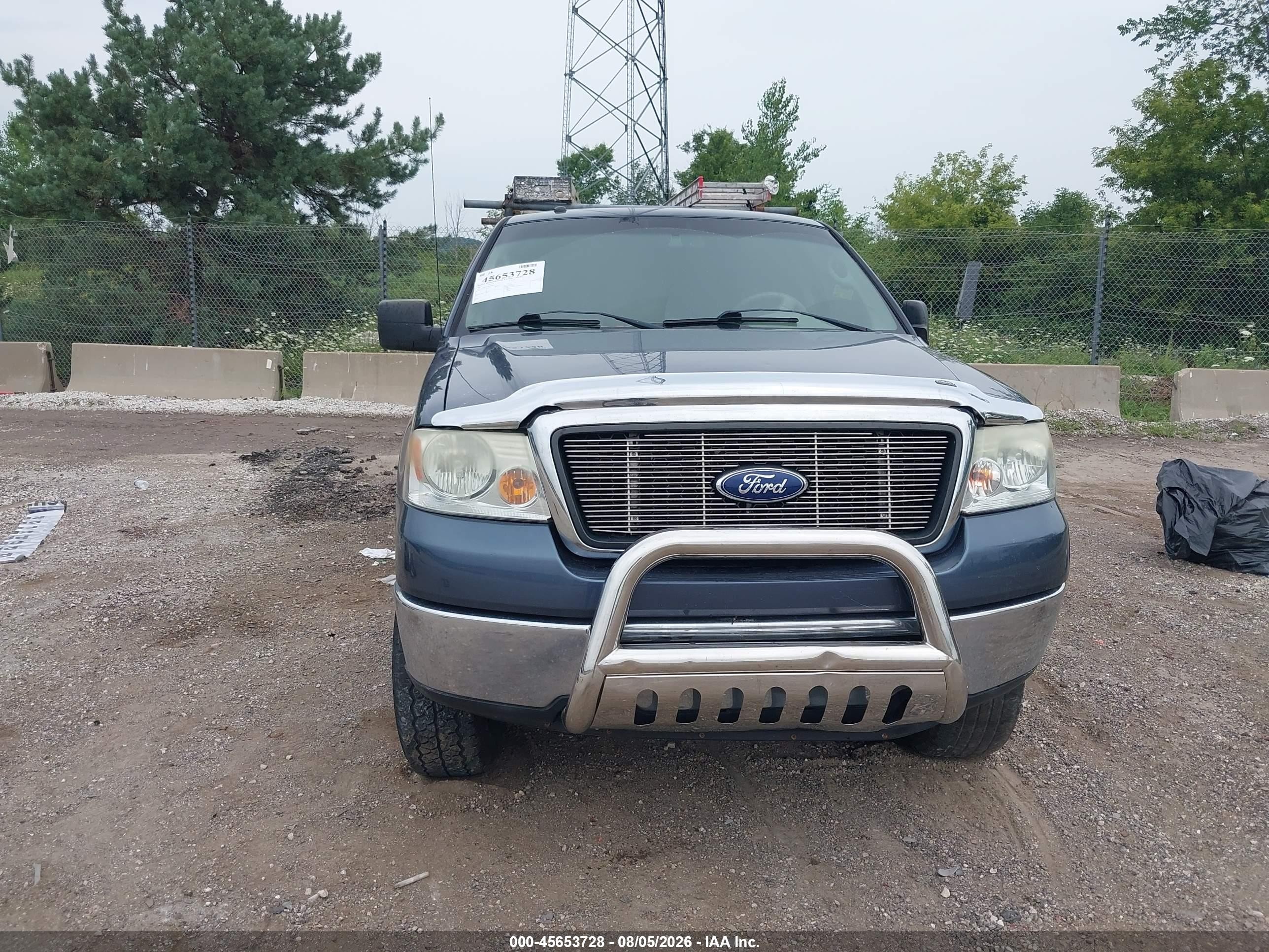 2006 Ford F-150 Blue vin: 1FTPX14526NB19511