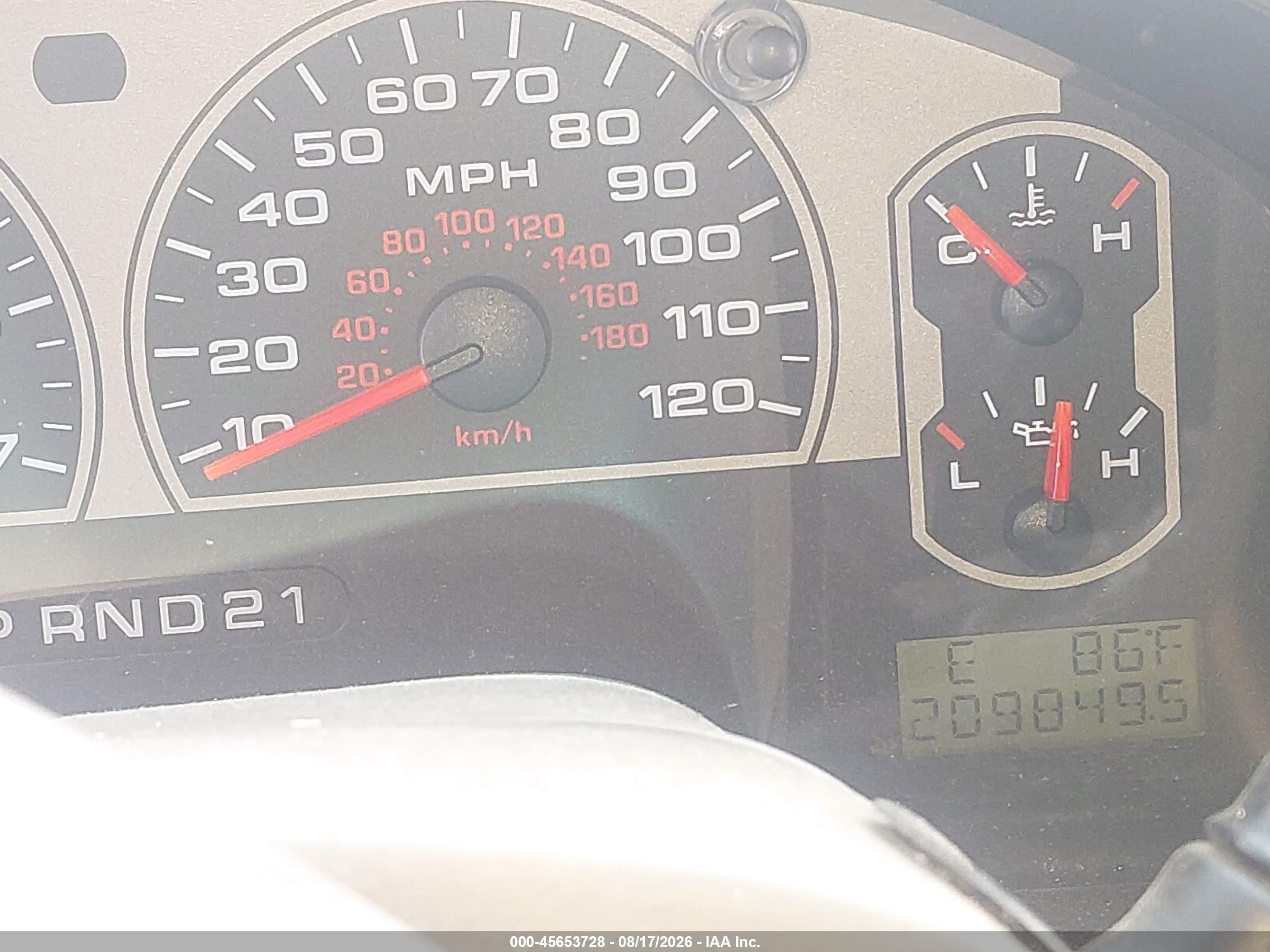 2006 Ford F-150 Blue vin: 1FTPX14526NB19511