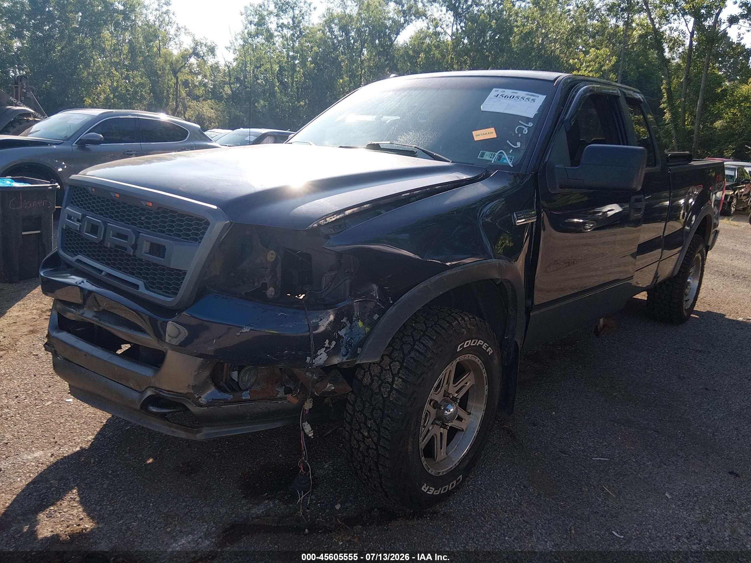 2006 Ford F-150   Blue vin: 1FTPX14526NB75917