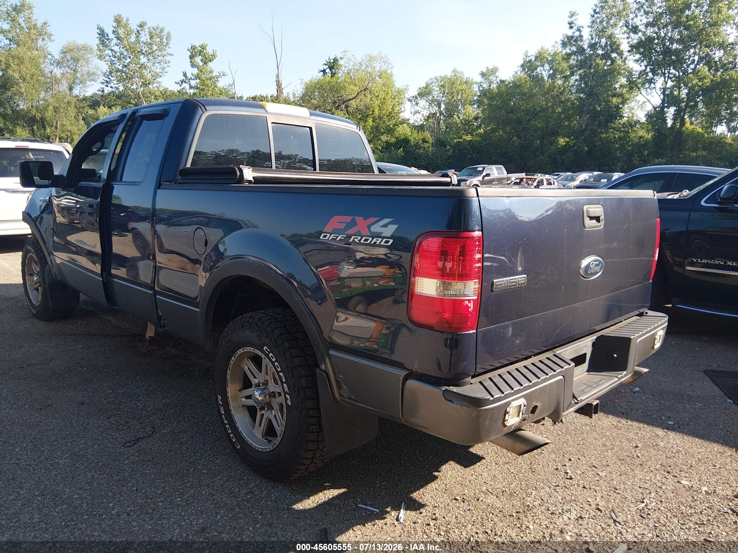 2006 Ford F-150   Blue vin: 1FTPX14526NB75917
