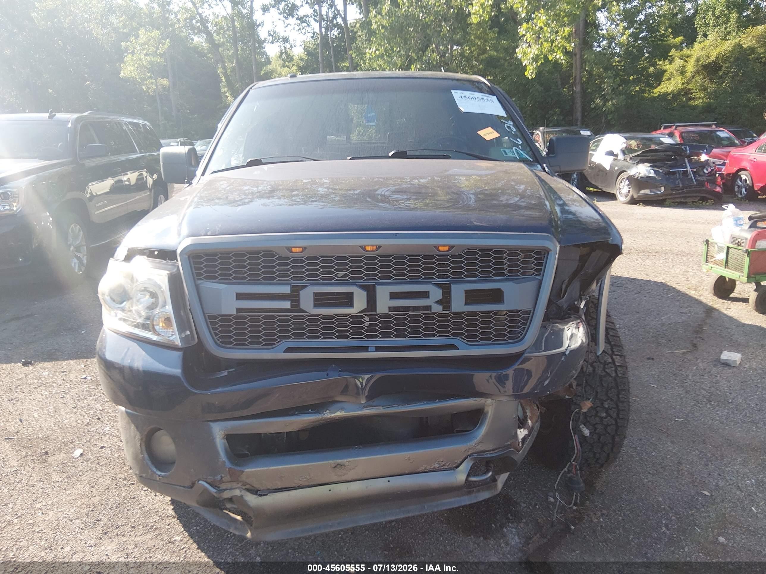 2006 Ford F-150   Blue vin: 1FTPX14526NB75917
