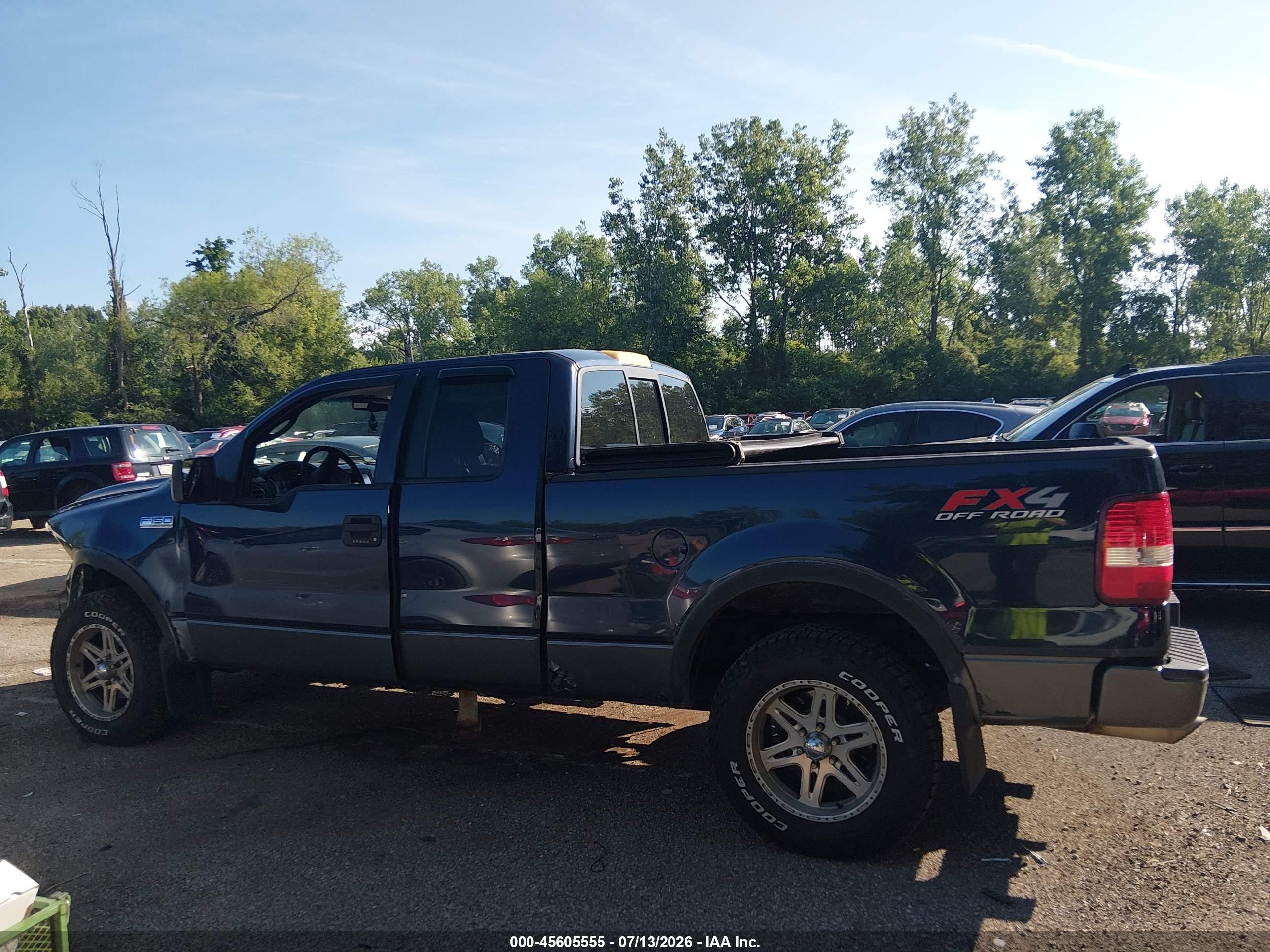 2006 Ford F-150   Blue vin: 1FTPX14526NB75917
