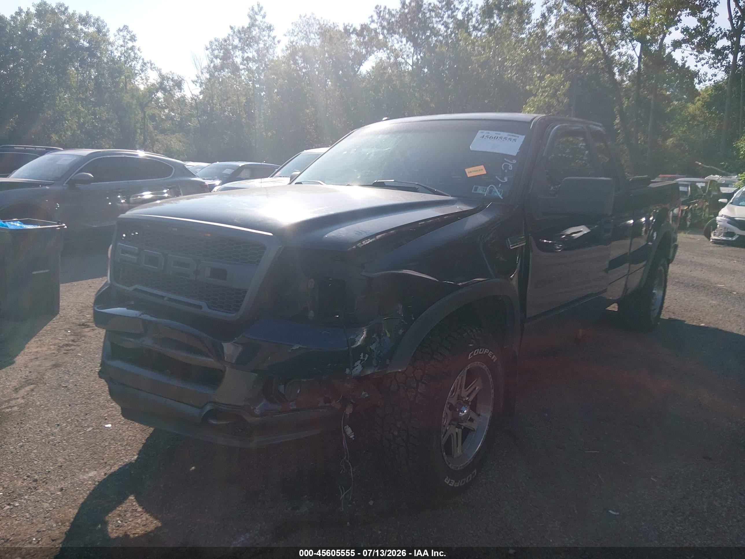 2006 Ford F-150   Blue vin: 1FTPX14526NB75917