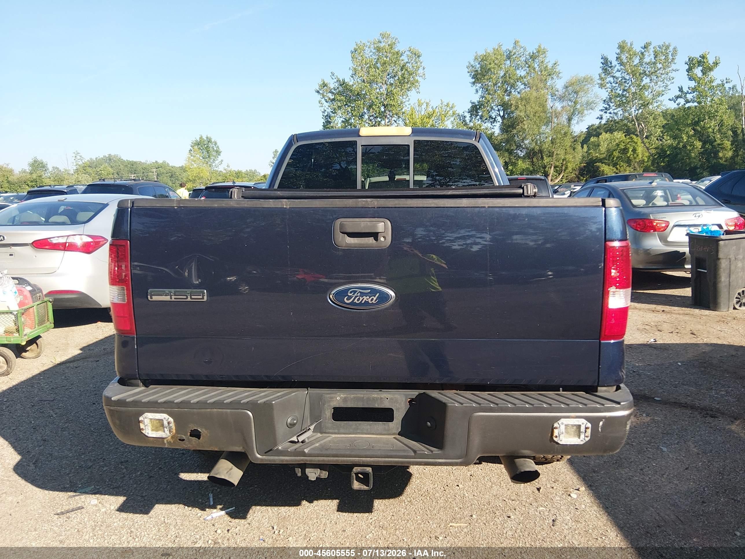 2006 Ford F-150   Blue vin: 1FTPX14526NB75917