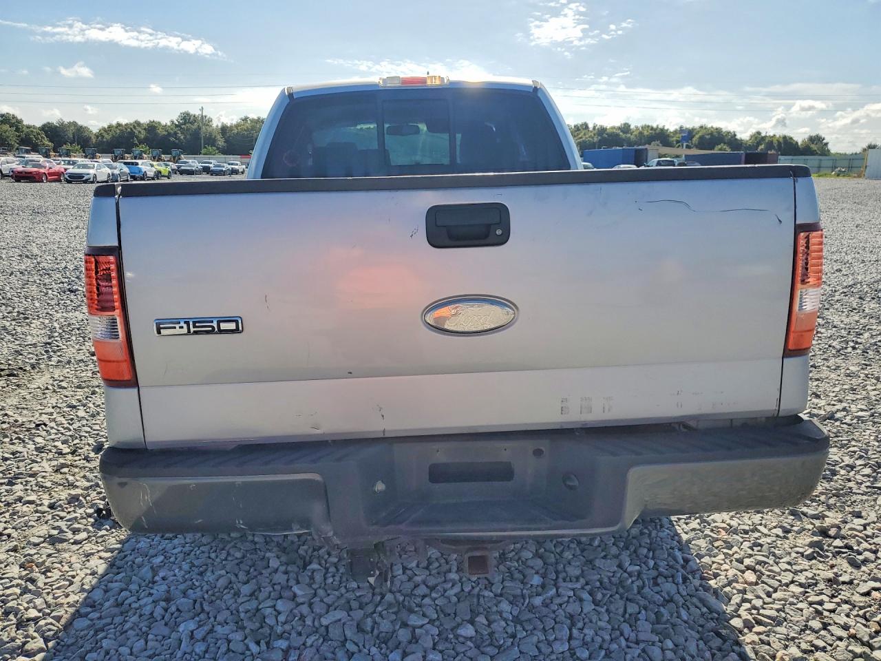 2007 Ford F150 Silver vin: 1FTPX14527NA51583