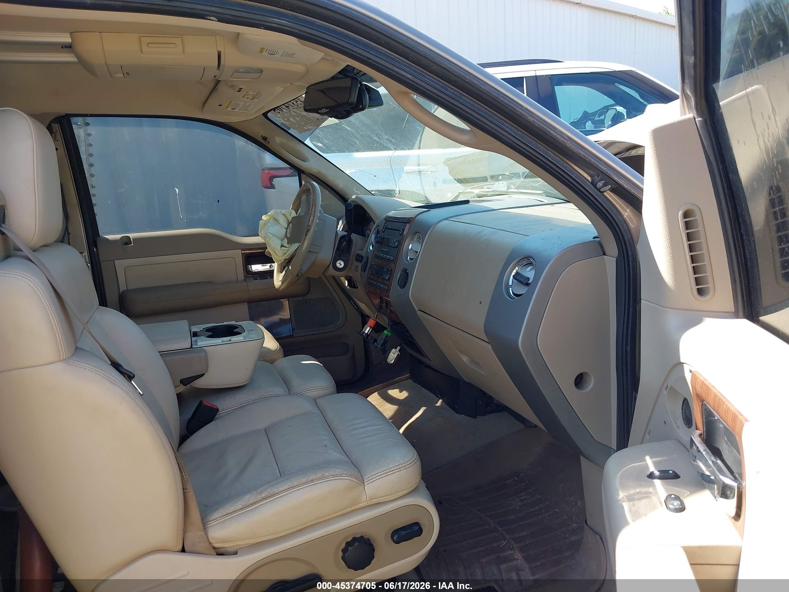 2004 Ford F-150 Fx4/lariat/xl/xlt Brown vin: 1FTPX14534NA27546
