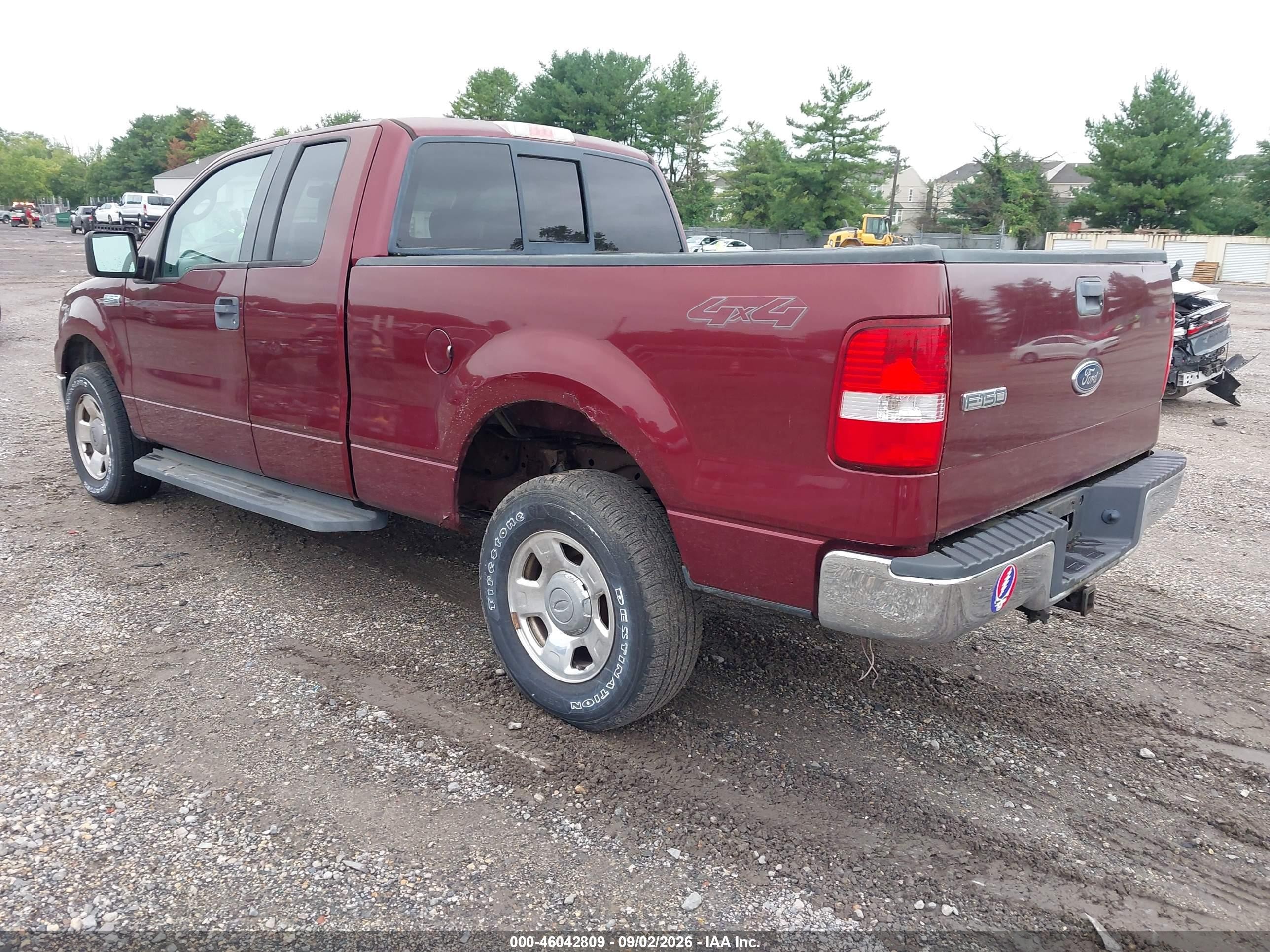 2004 Ford F-150 Fx4/lariat/xl/xlt Red vin: 1FTPX14534NA72356