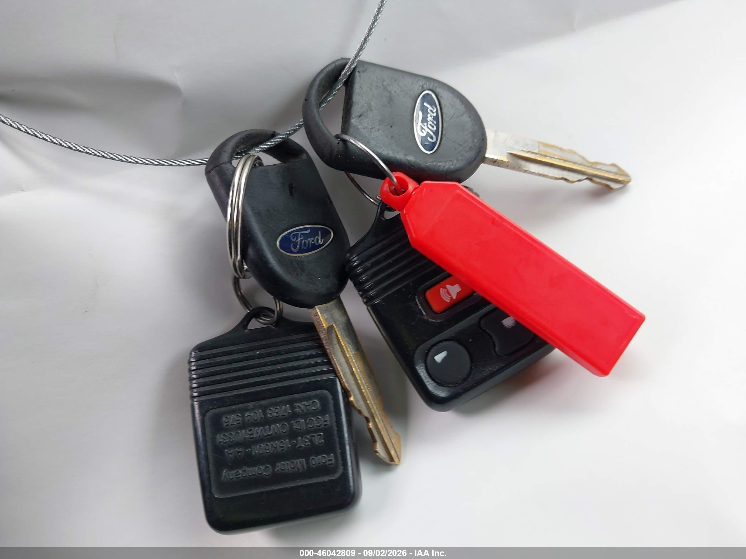 2004 Ford F-150 Fx4/lariat/xl/xlt Red vin: 1FTPX14534NA72356
