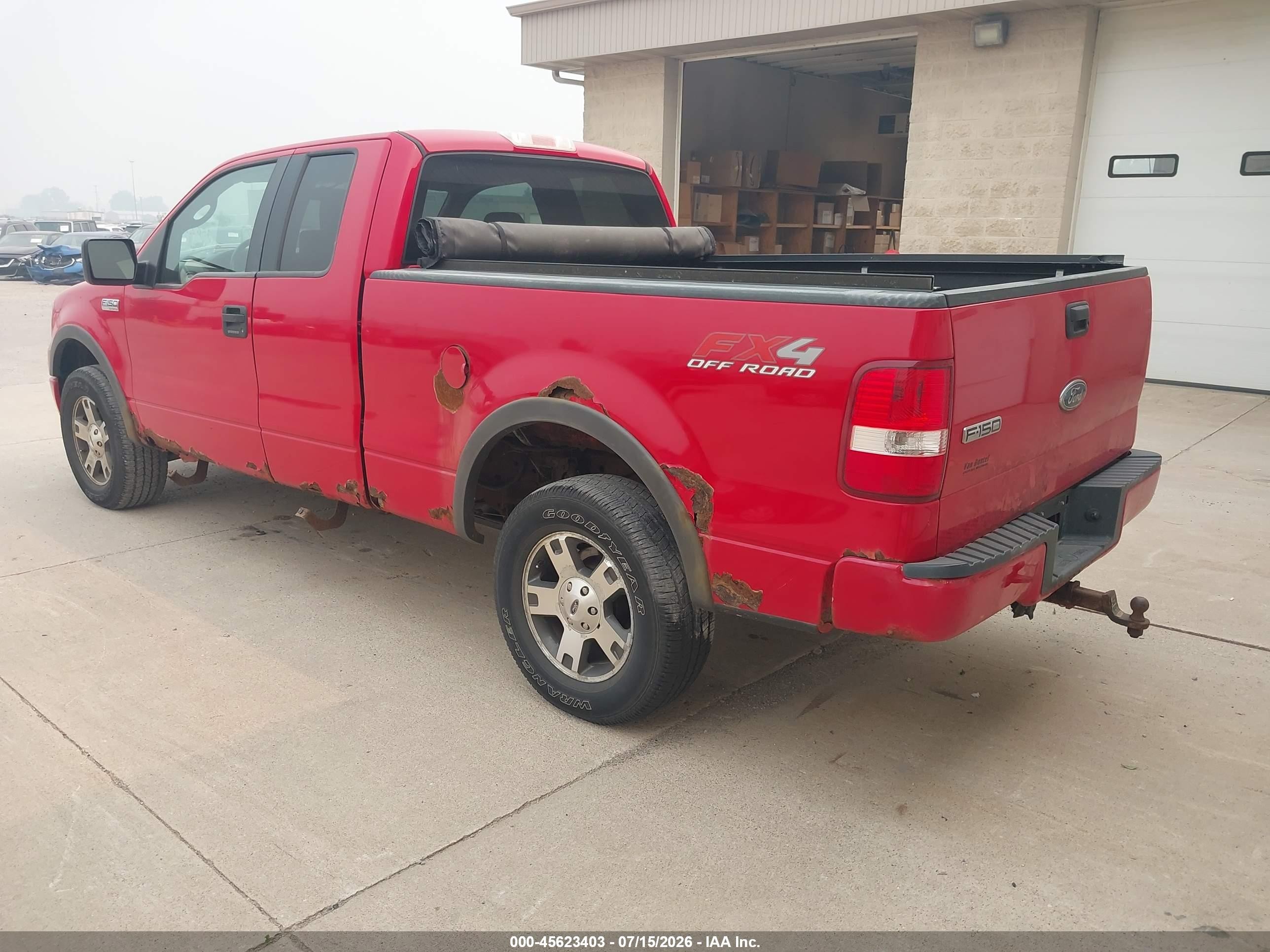 2004 Ford F-150   Красный vin: 1FTPX14534NB42051