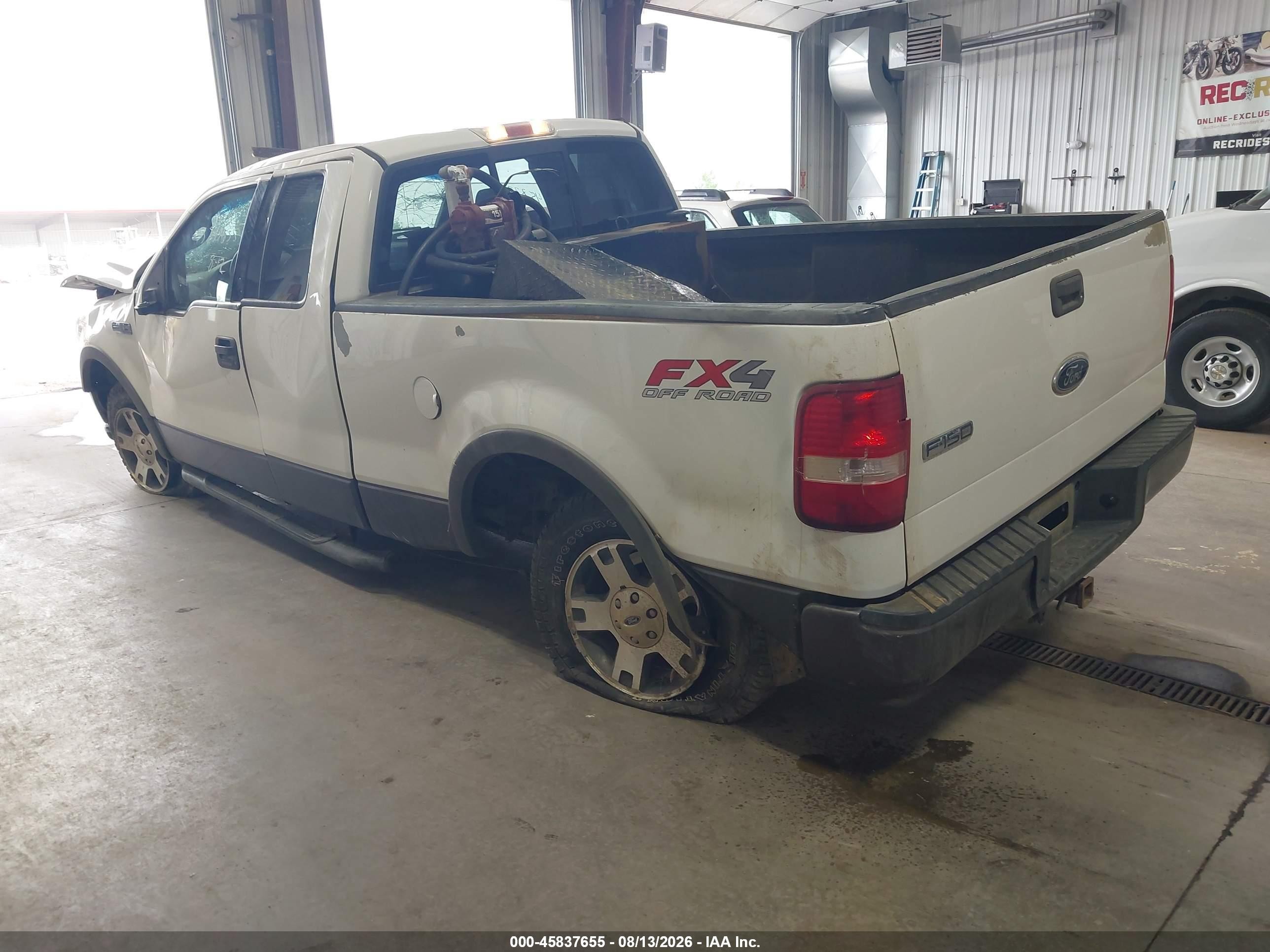 2004 Ford F-150 Fx4/lariat/xl/xlt White vin: 1FTPX14534NC55174