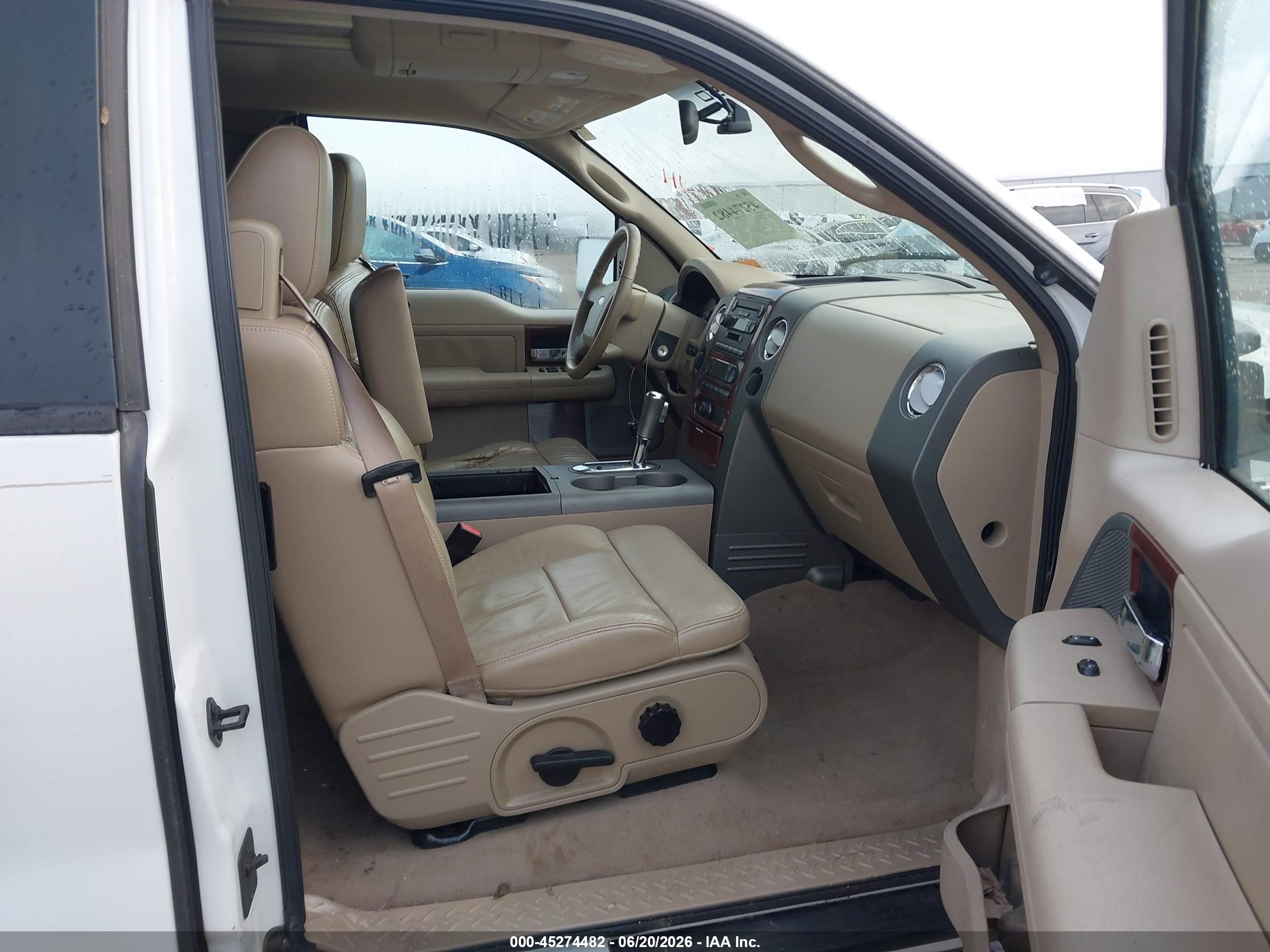 2005 Ford F-150 Fx4/lariat/xl/xlt White vin: 1FTPX14535NA28021