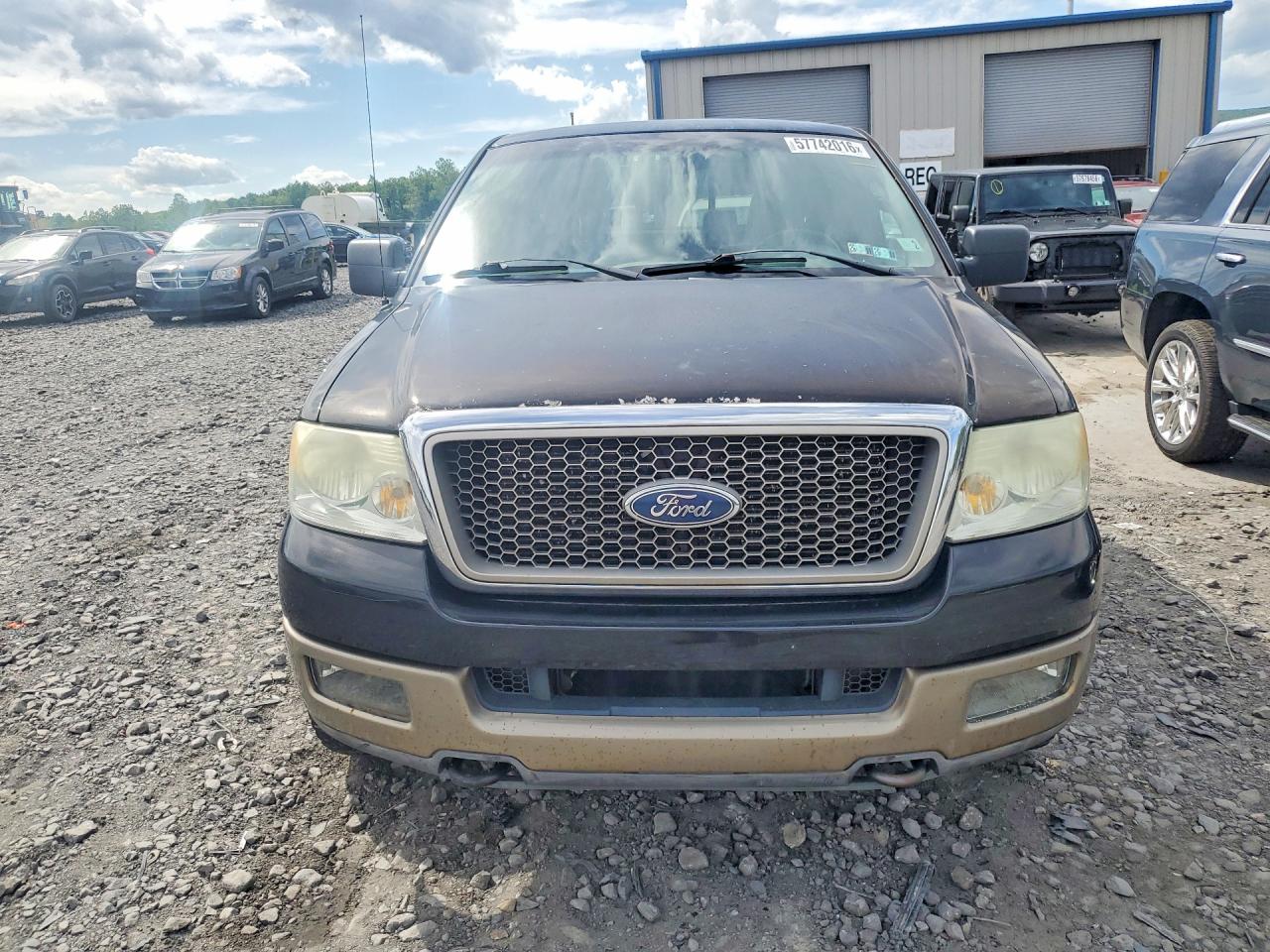 2005 Ford F150 Black vin: 1FTPX14535NA30738