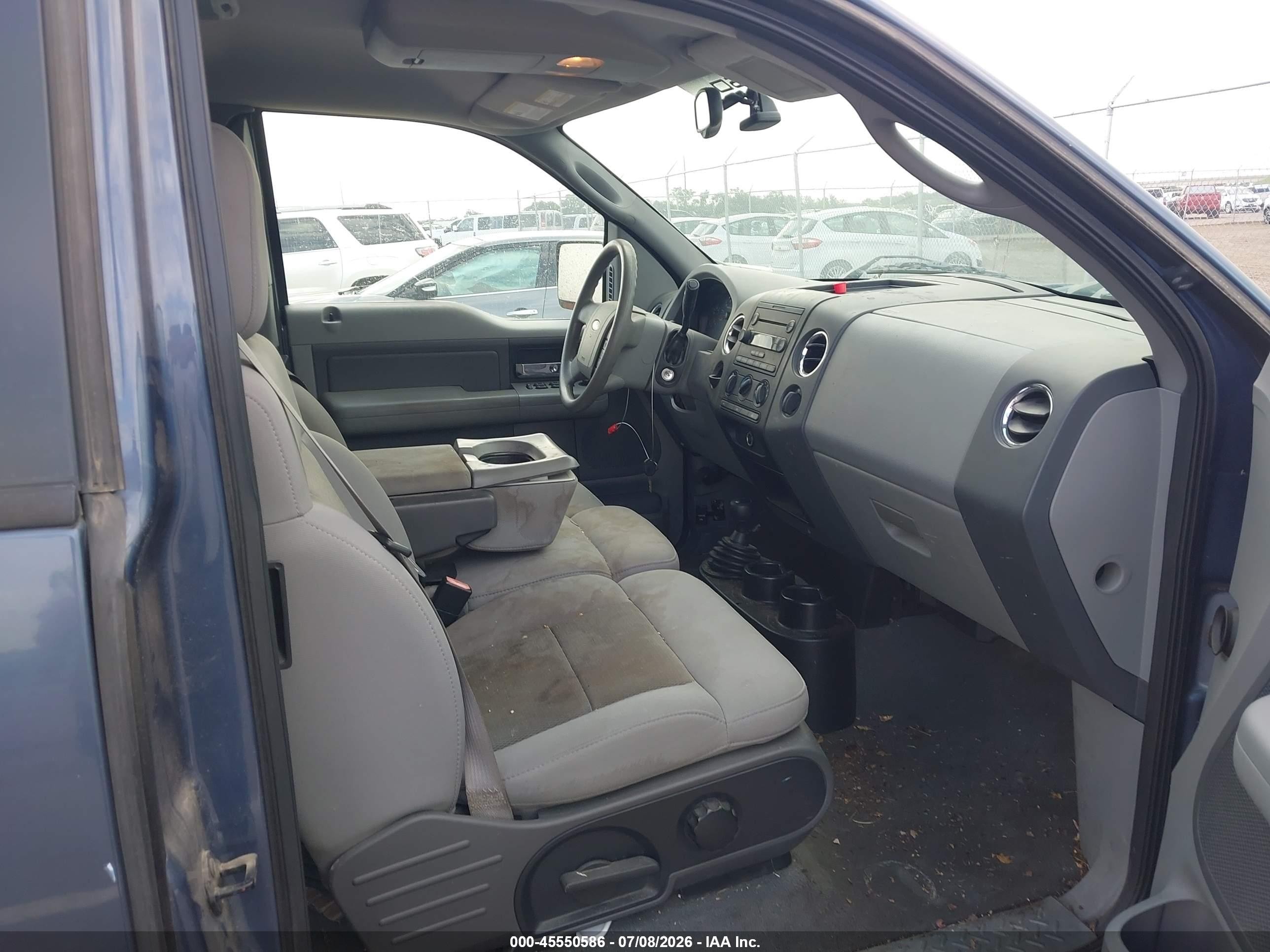 2005 Ford F-150 Fx4/lariat/xl/xlt Blue vin: 1FTPX14535NB93888