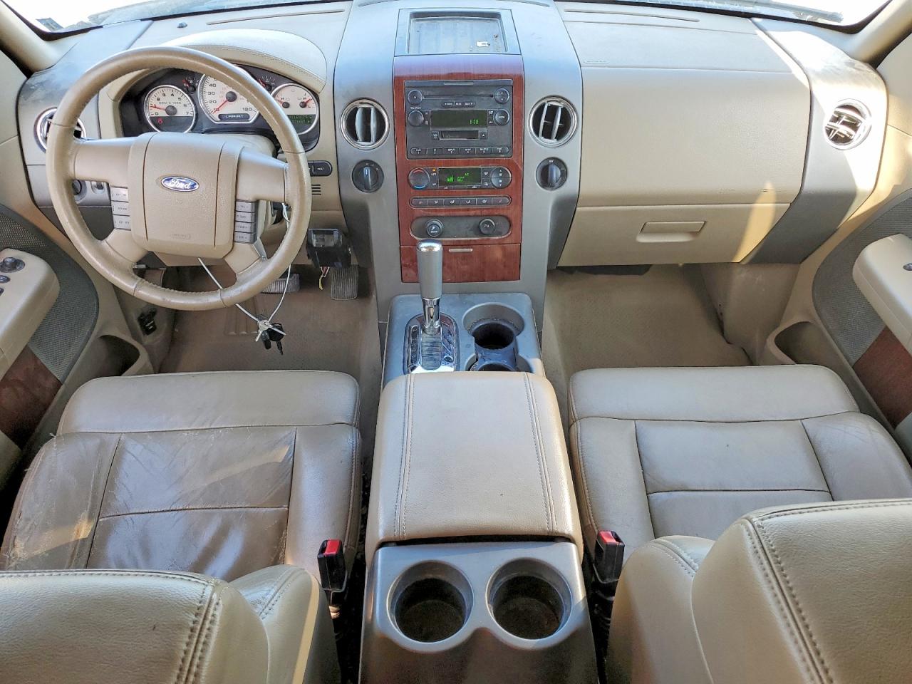 2006 Ford F150 White vin: 1FTPX14536FA23395