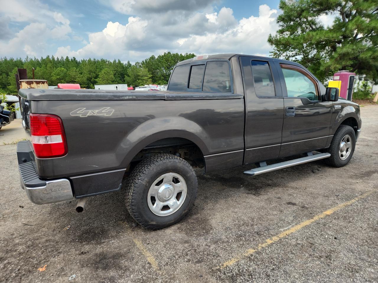 2006 Ford F150 Brown vin: 1FTPX14536FA34509 Damage: Right Bed Side, Heavy Scratch, 1 To 2 Inches