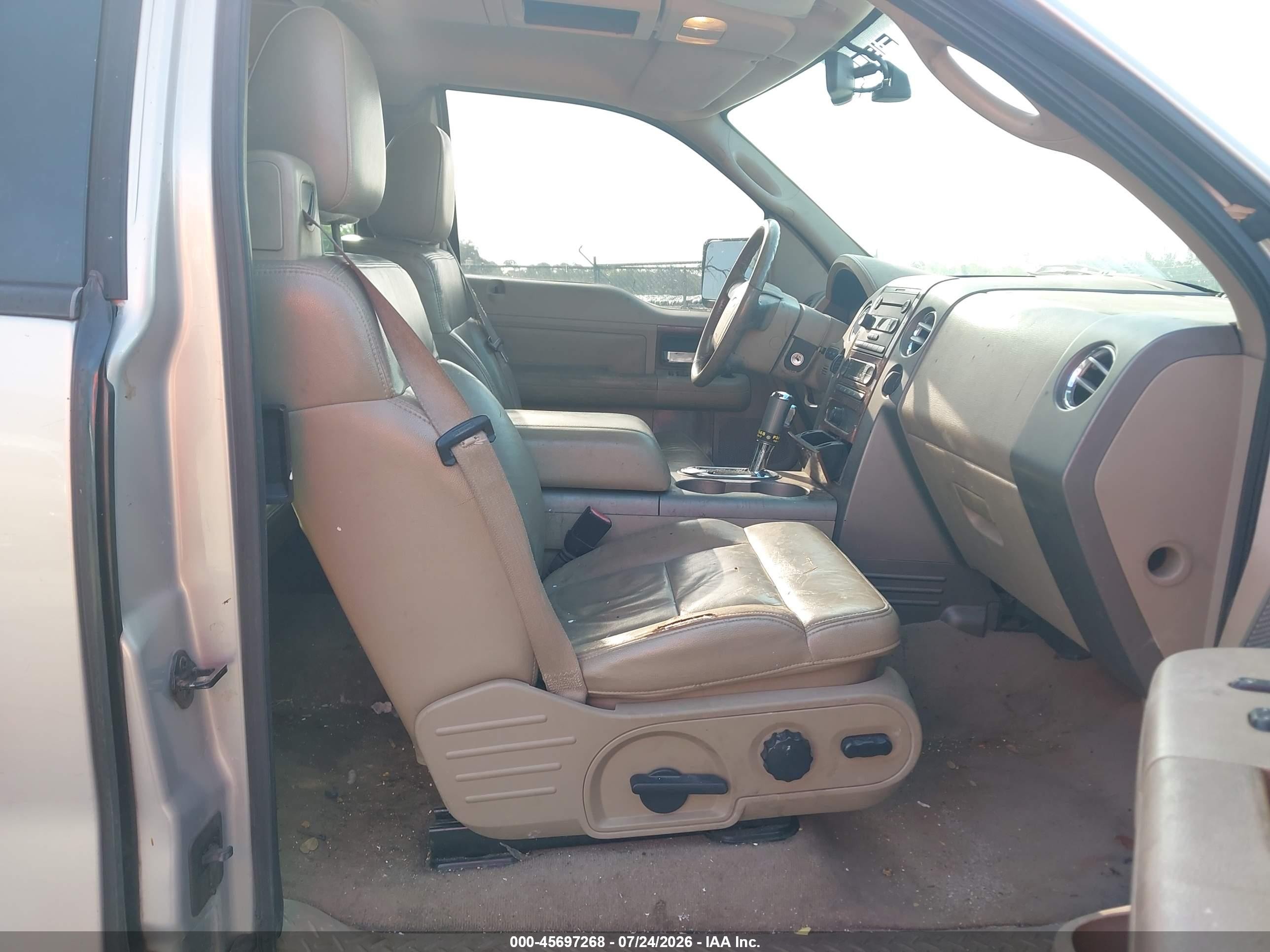 2006 Ford F-150 Fx4/lariat/xl/xlt Silver vin: 1FTPX14536FA50953