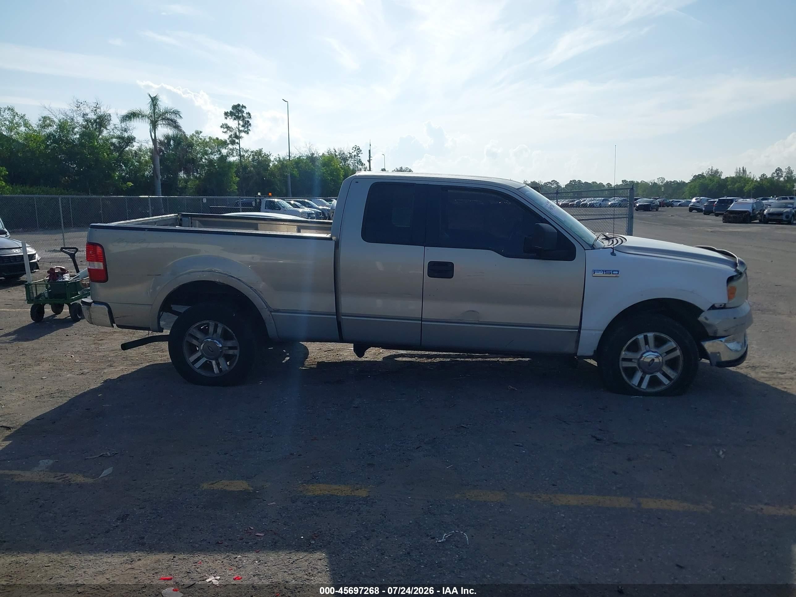 2006 Ford F-150 Fx4/lariat/xl/xlt Silver vin: 1FTPX14536FA50953