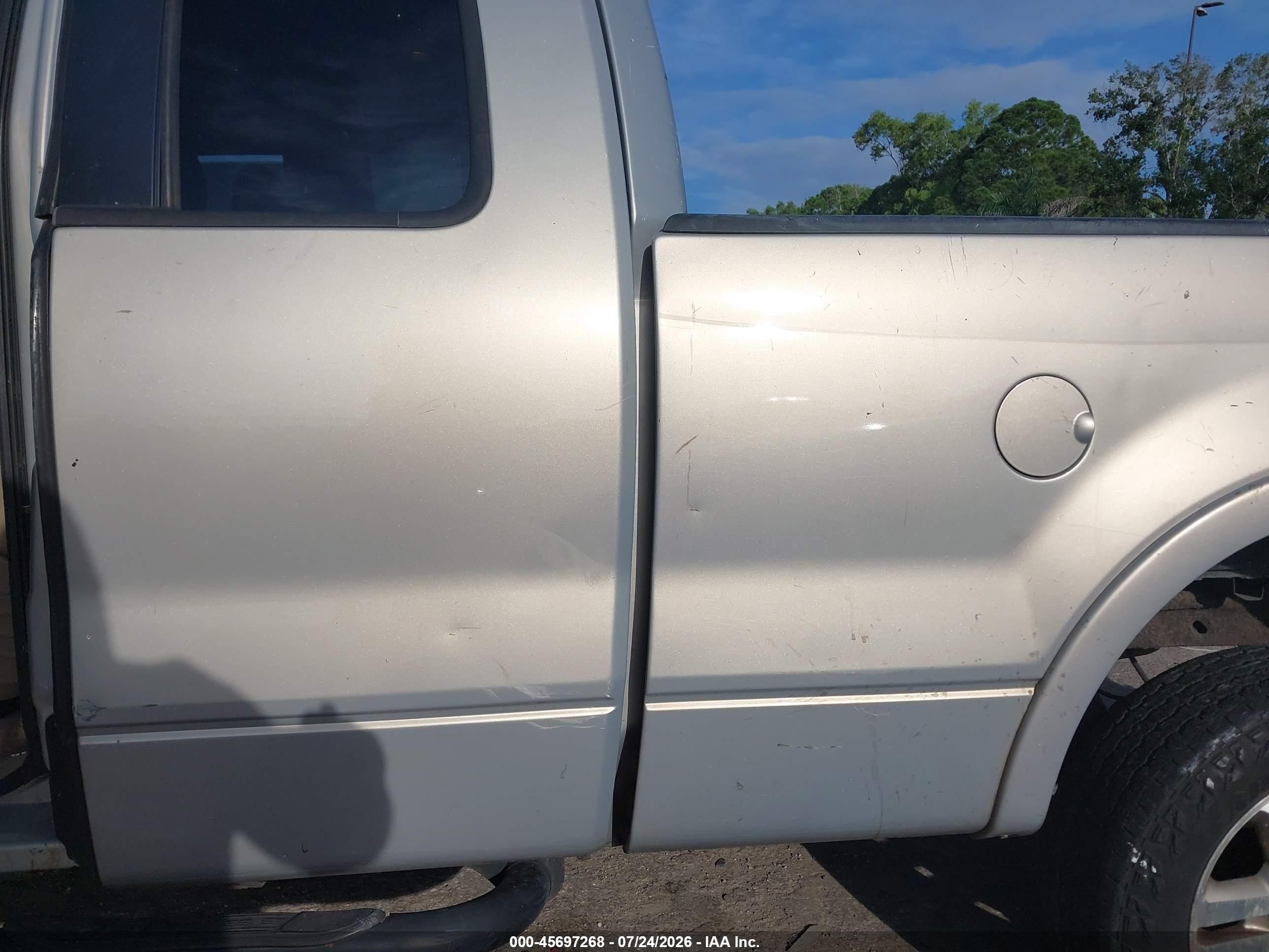 2006 Ford F-150 Fx4/lariat/xl/xlt Silver vin: 1FTPX14536FA50953