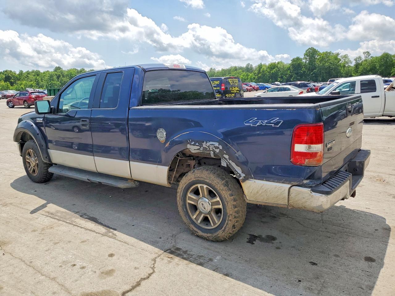2006 Ford F150 Blue vin: 1FTPX14536FB78089