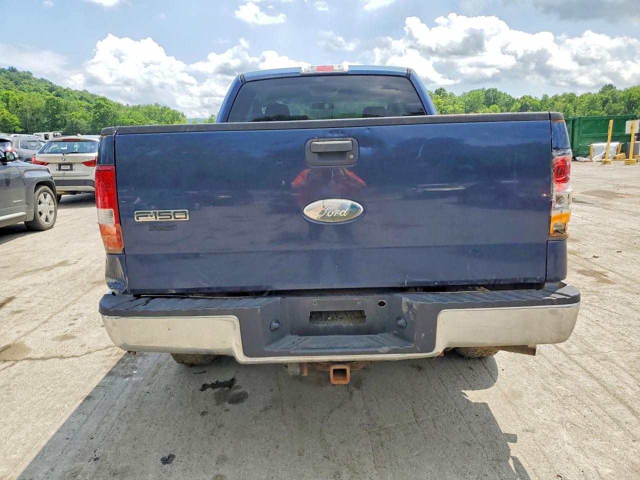 2006 Ford F150 Blue vin: 1FTPX14536FB78089