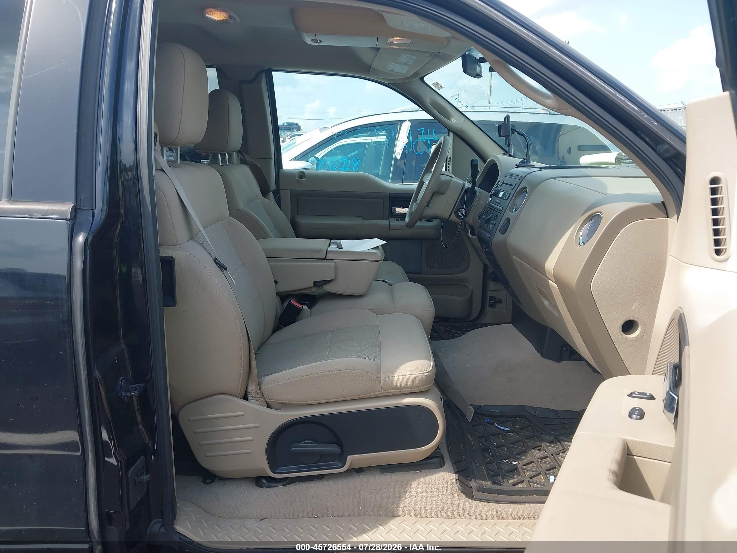 2006 Ford F-150 Fx4/lariat/xl/xlt Black vin: 1FTPX14536KC01331