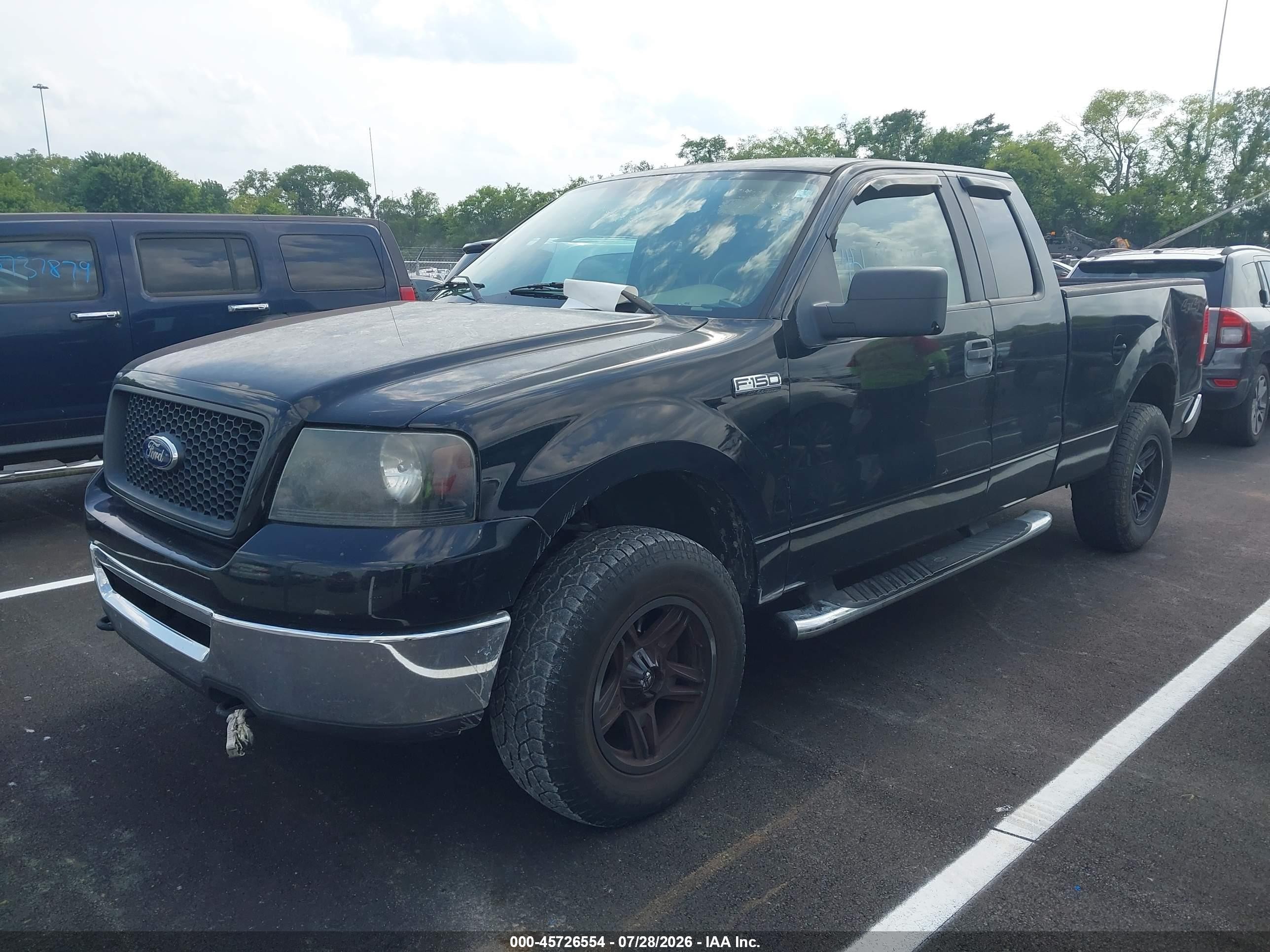 2006 Ford F-150 Fx4/lariat/xl/xlt Black vin: 1FTPX14536KC01331