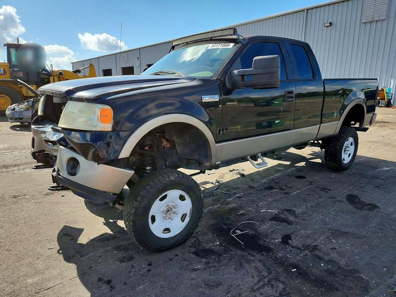 2006 Ford F150 Black vin: 1FTPX14536NA45838