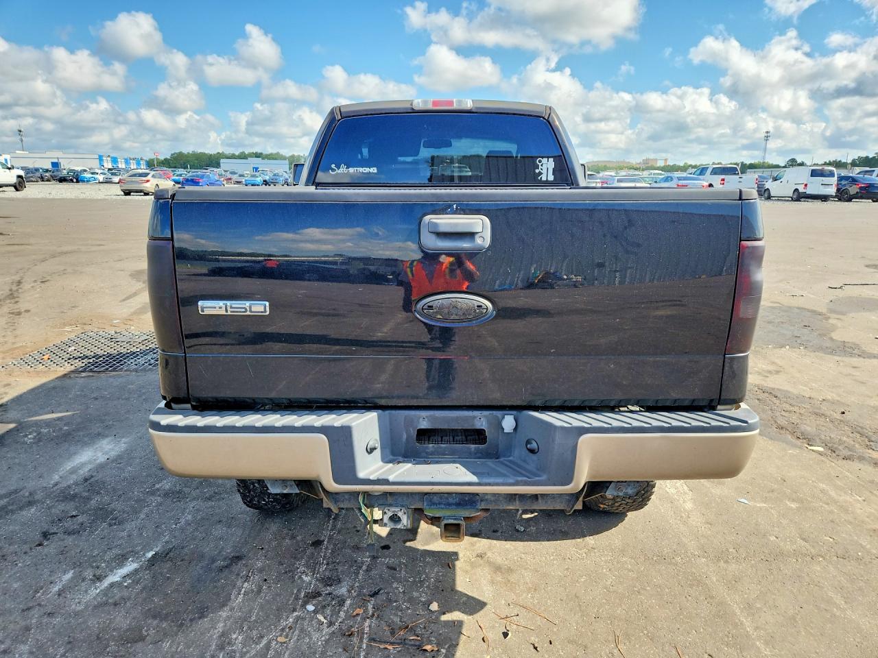 2006 Ford F150 Black vin: 1FTPX14536NA45838