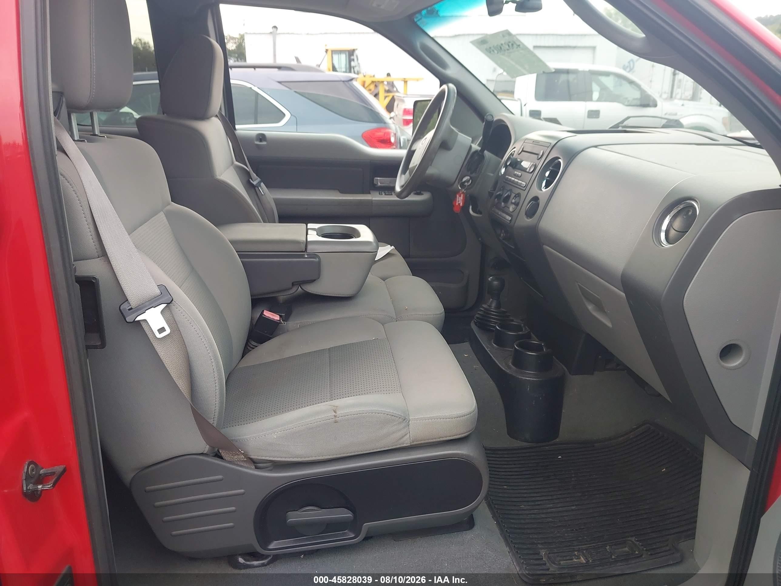2007 Ford F-150 Fx4/lariat/xl/xlt Red vin: 1FTPX14537FA64157