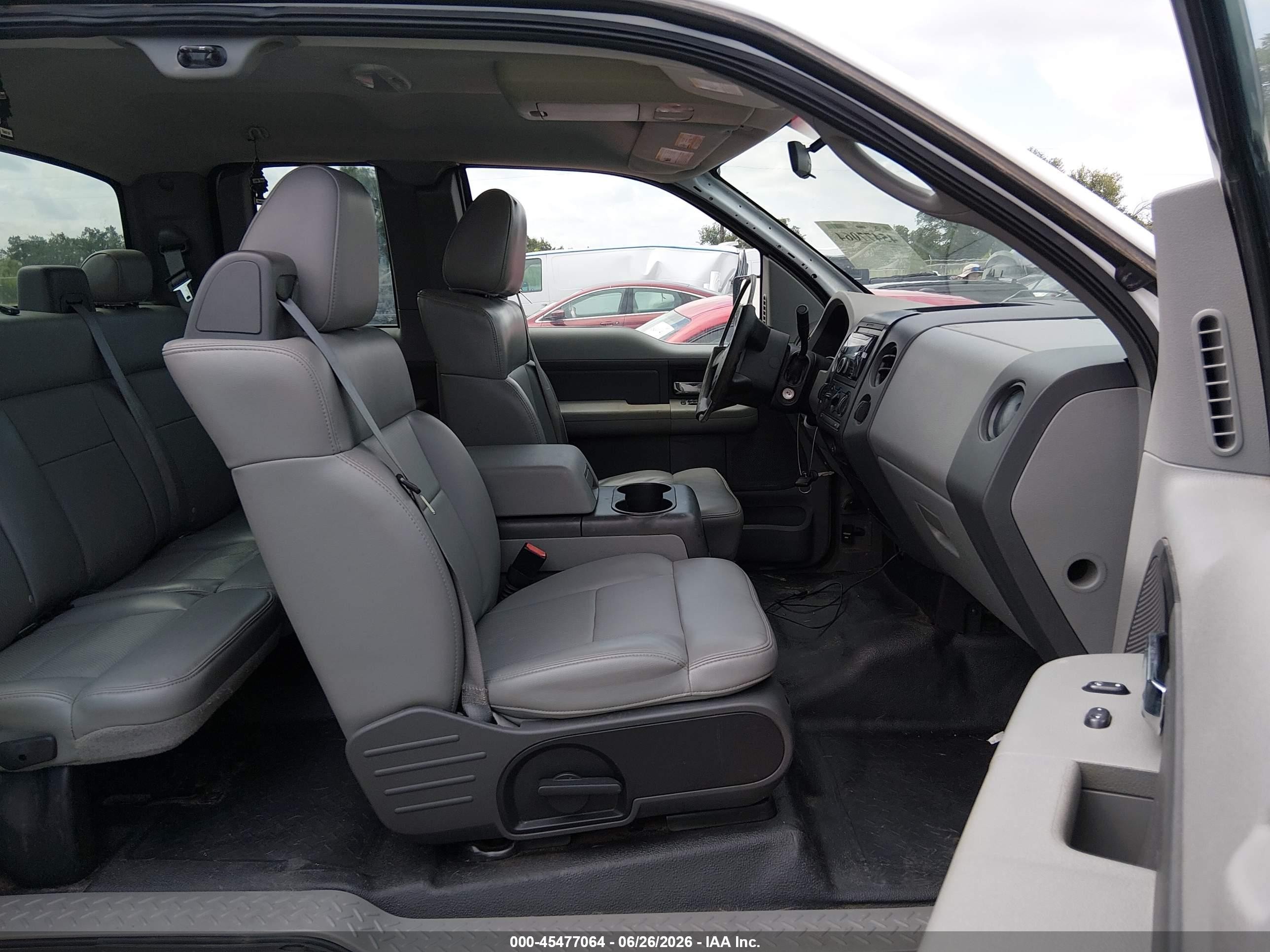 2008 Ford F-150 Xl White vin: 1FTPX14538FB54197