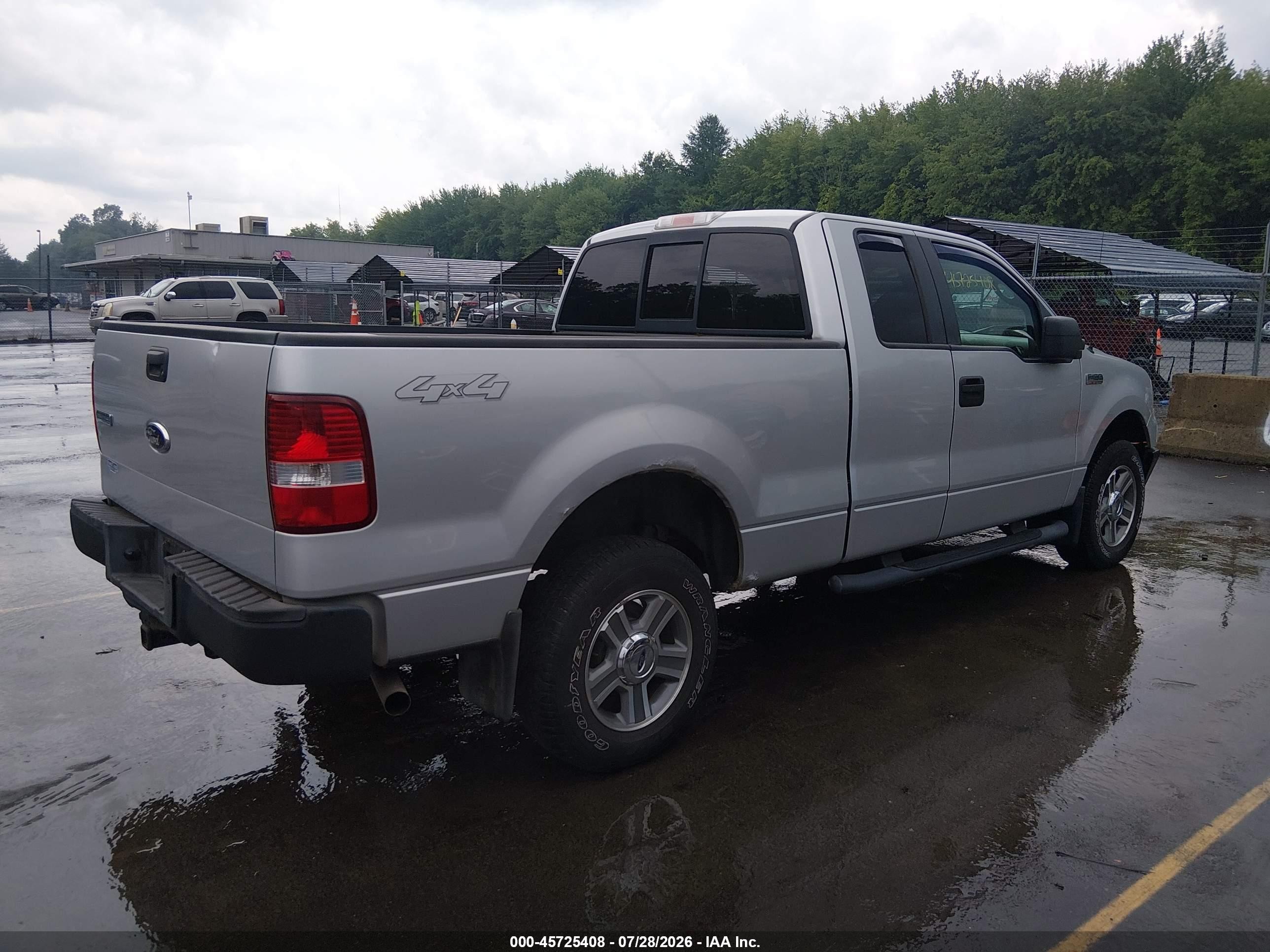 2008 Ford F-150 60th Anniversary/fx4/lariat/xl/xlt Silver vin: 1FTPX14538FB66303