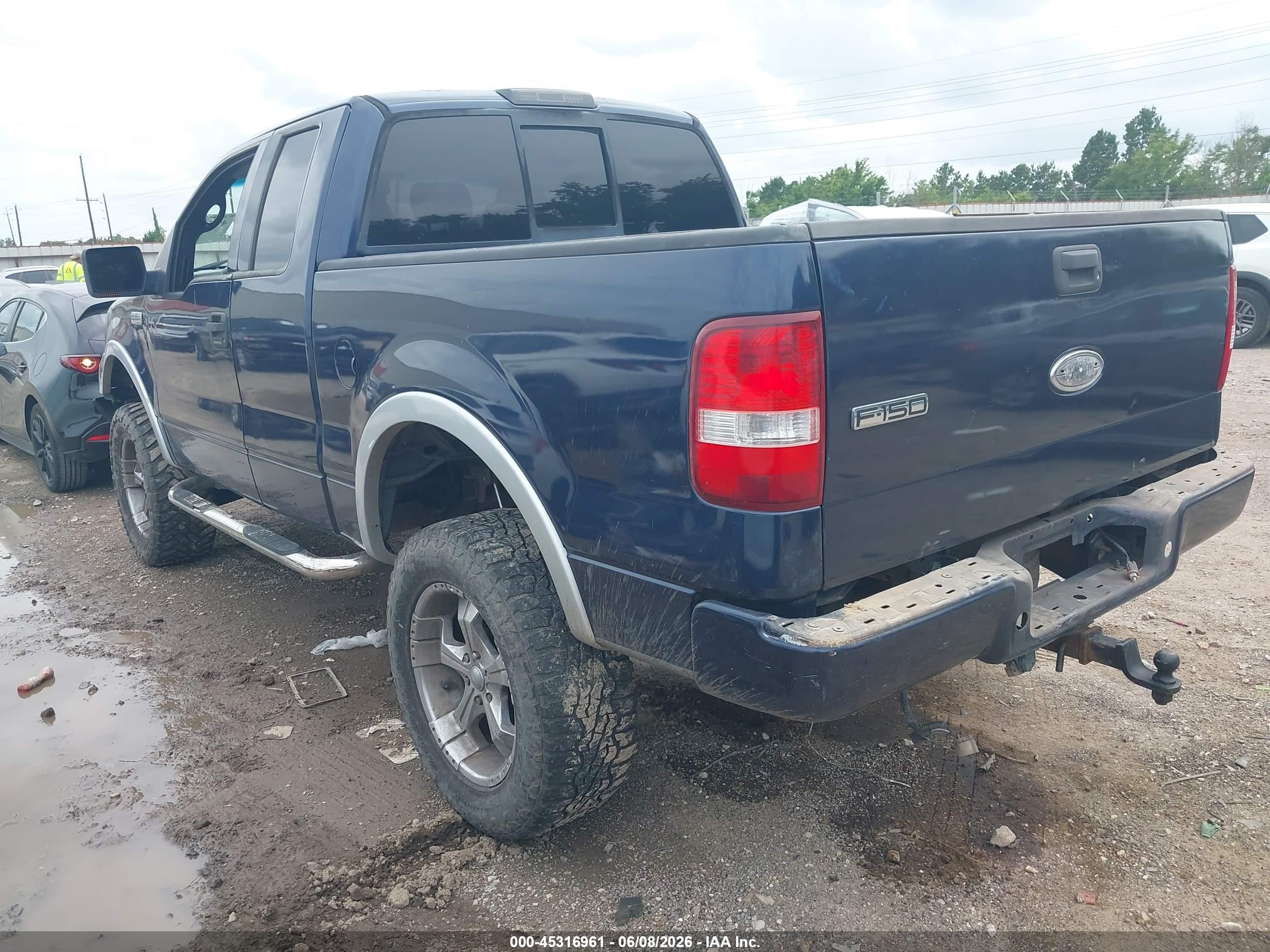 2004 Ford F-150 Fx4/lariat/xl/xlt Blue vin: 1FTPX14544KA02270