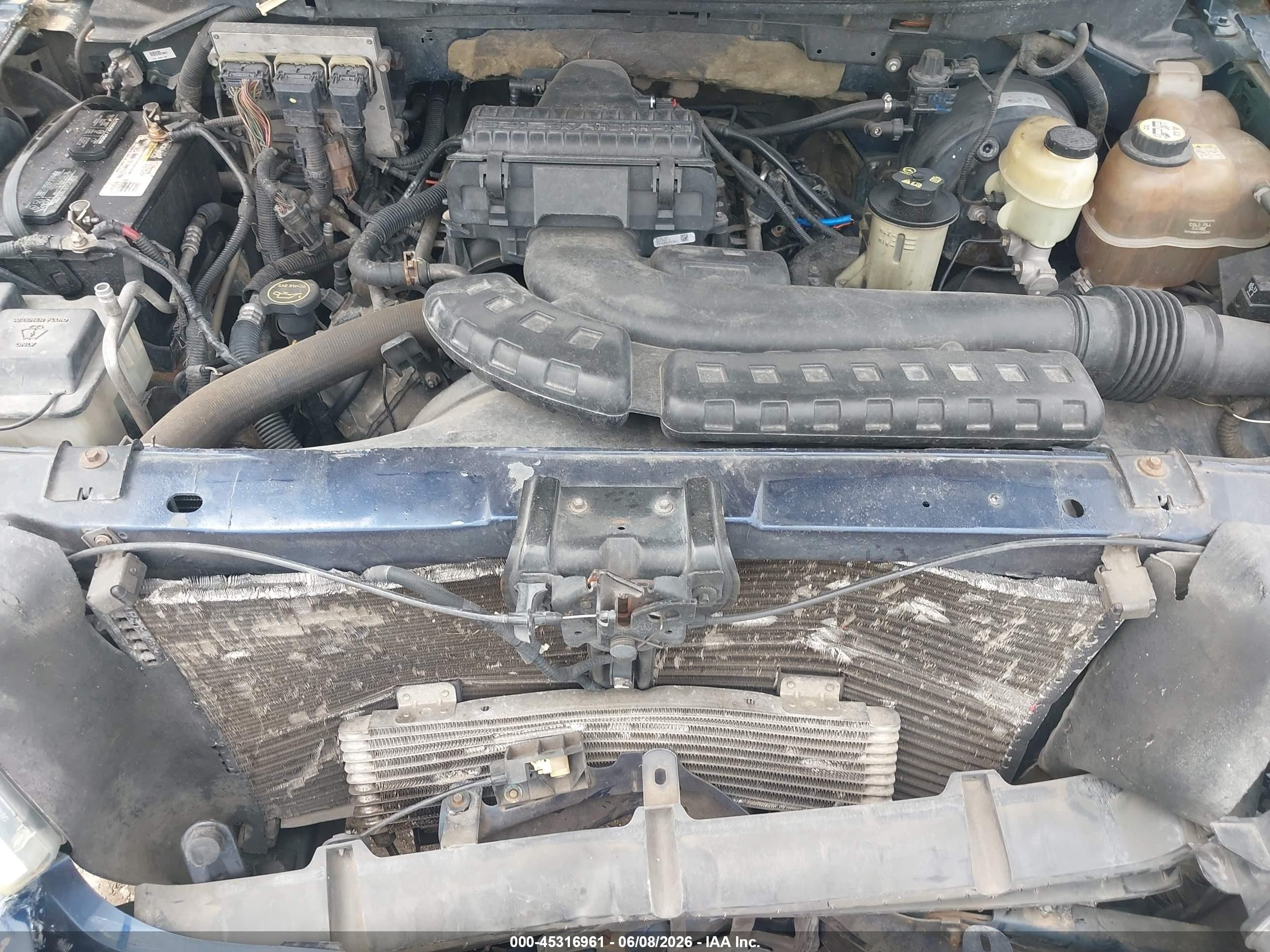 2004 Ford F-150 Fx4/lariat/xl/xlt Blue vin: 1FTPX14544KA02270