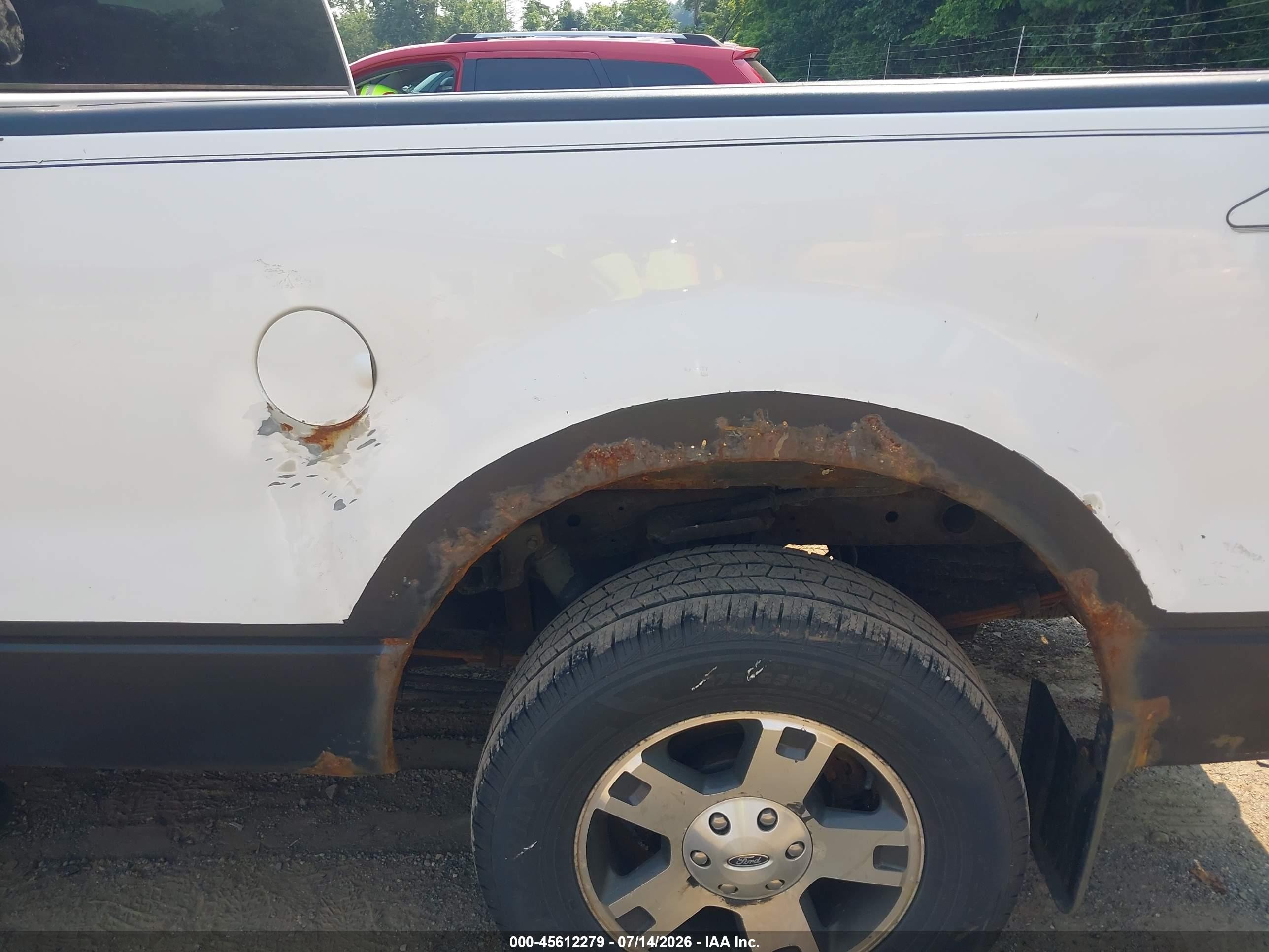 2004 Ford F-150 Fx4/lariat/xl/xlt White vin: 1FTPX14544NB24979