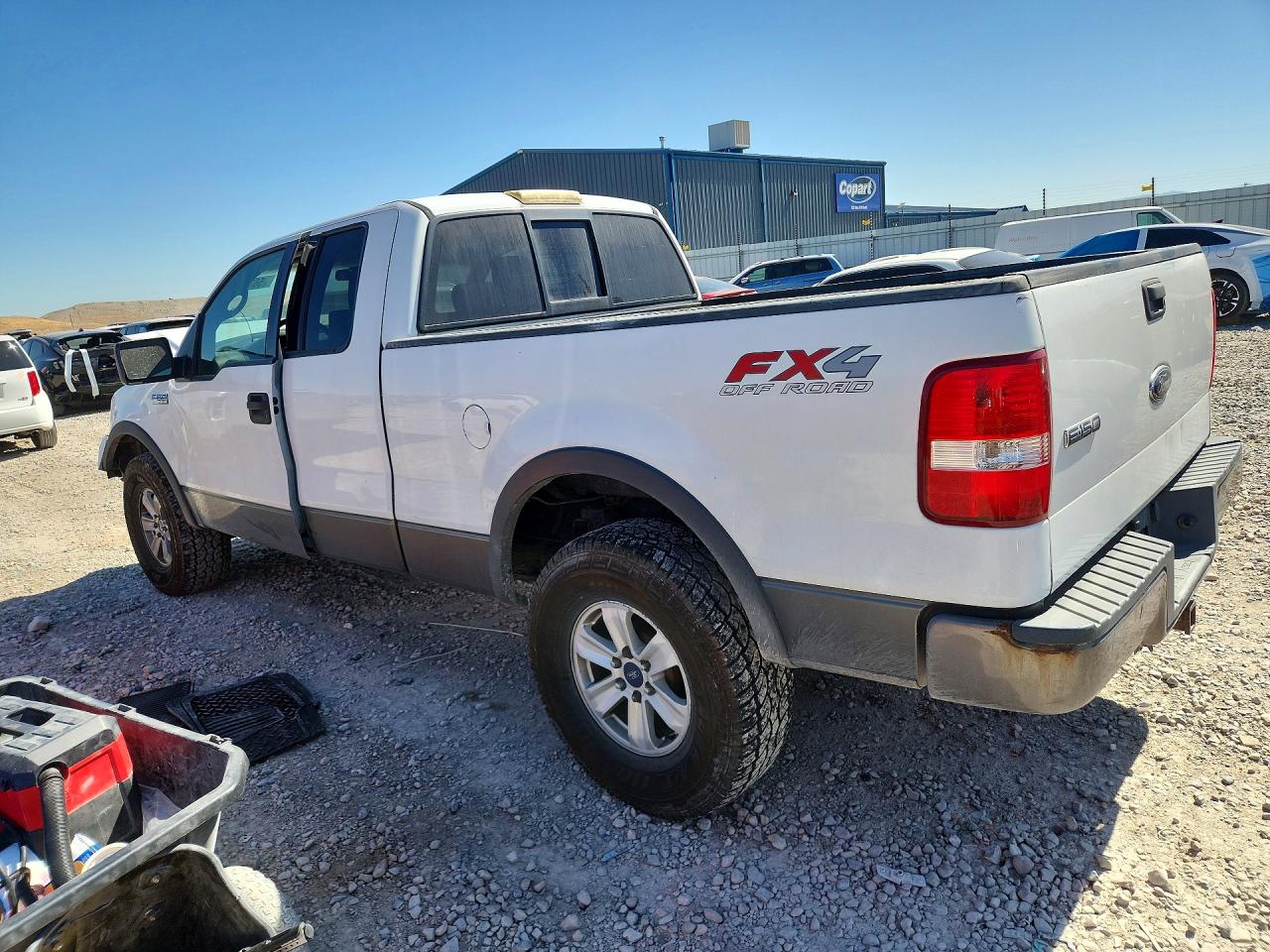 2004 Ford F150 White vin: 1FTPX14544NB68464