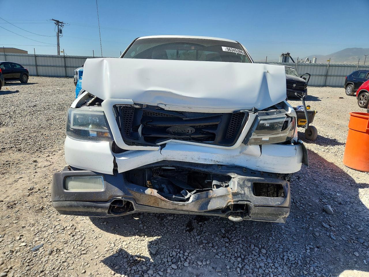 2004 Ford F150 White vin: 1FTPX14544NB68464