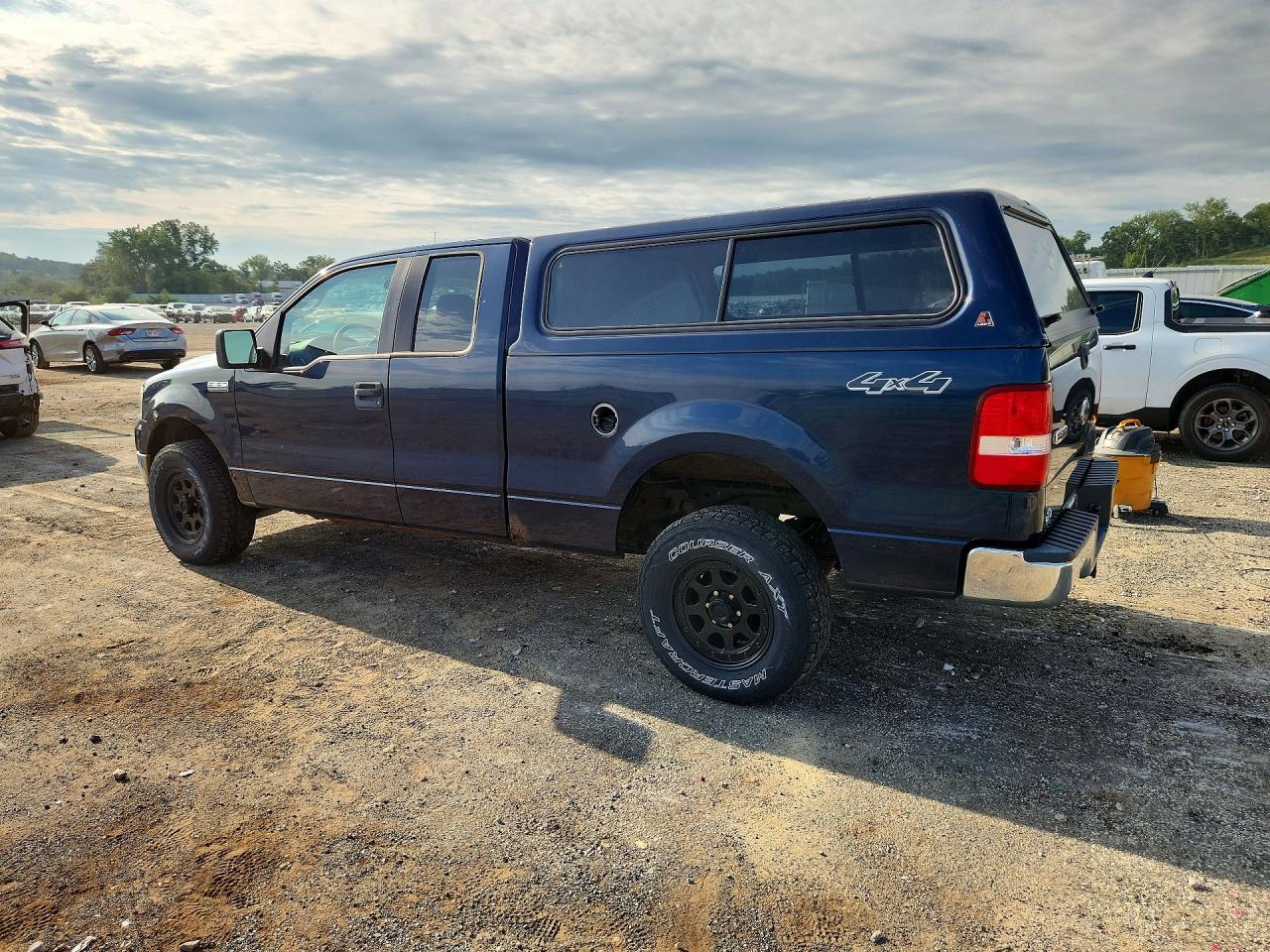 2005 Ford F-150 Black vin: 1FTPX14545FA24411
