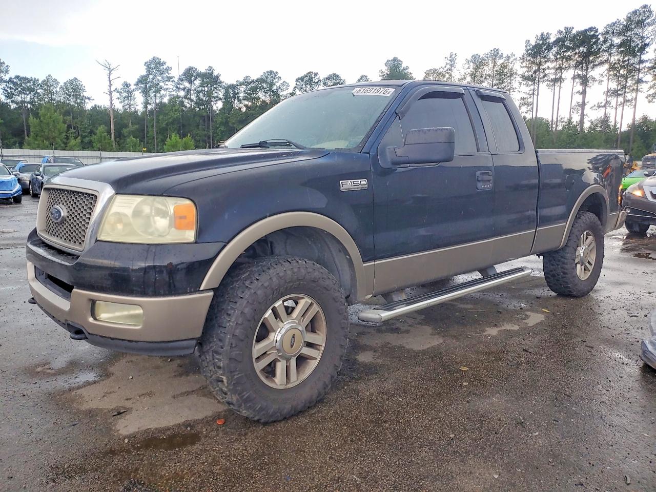2005 Ford F150 Black vin: 1FTPX14545FA62253